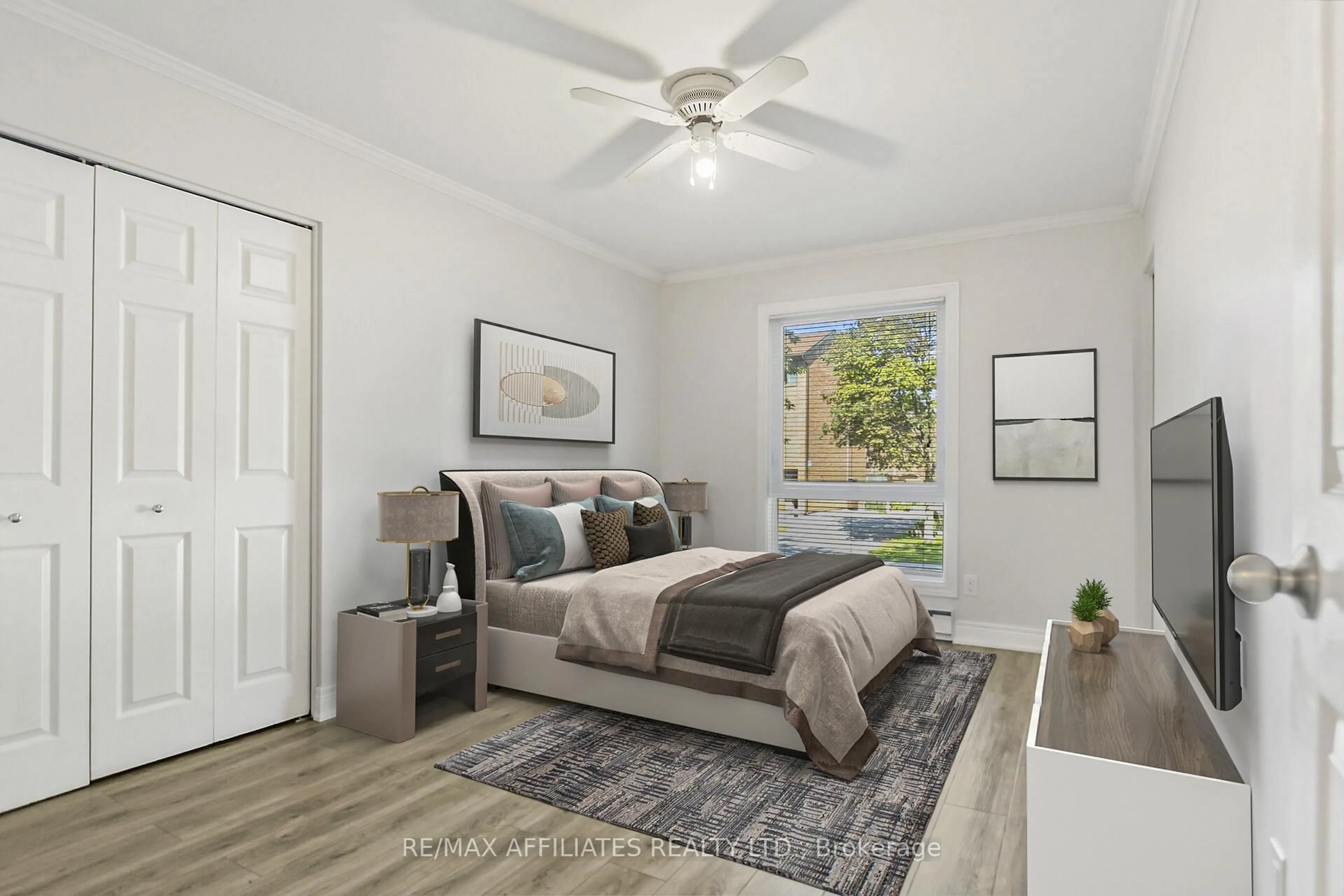 Bedroom with bed, unknown for 160 Bruyere St #1, Ottawa Ontario K1N 5E1
