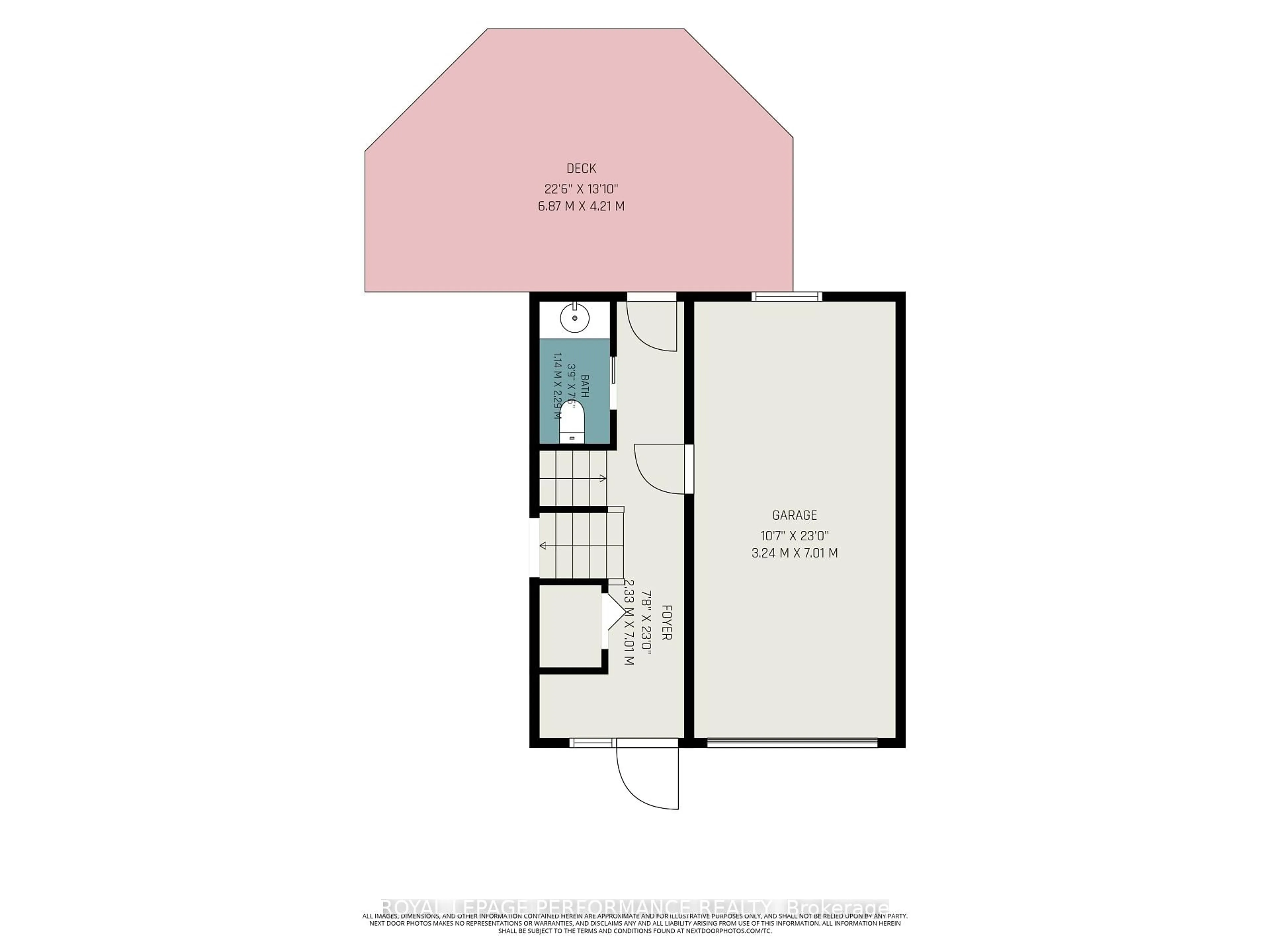 Floor plan for 1208 Cline Cres, Ottawa Ontario K2C 2P2