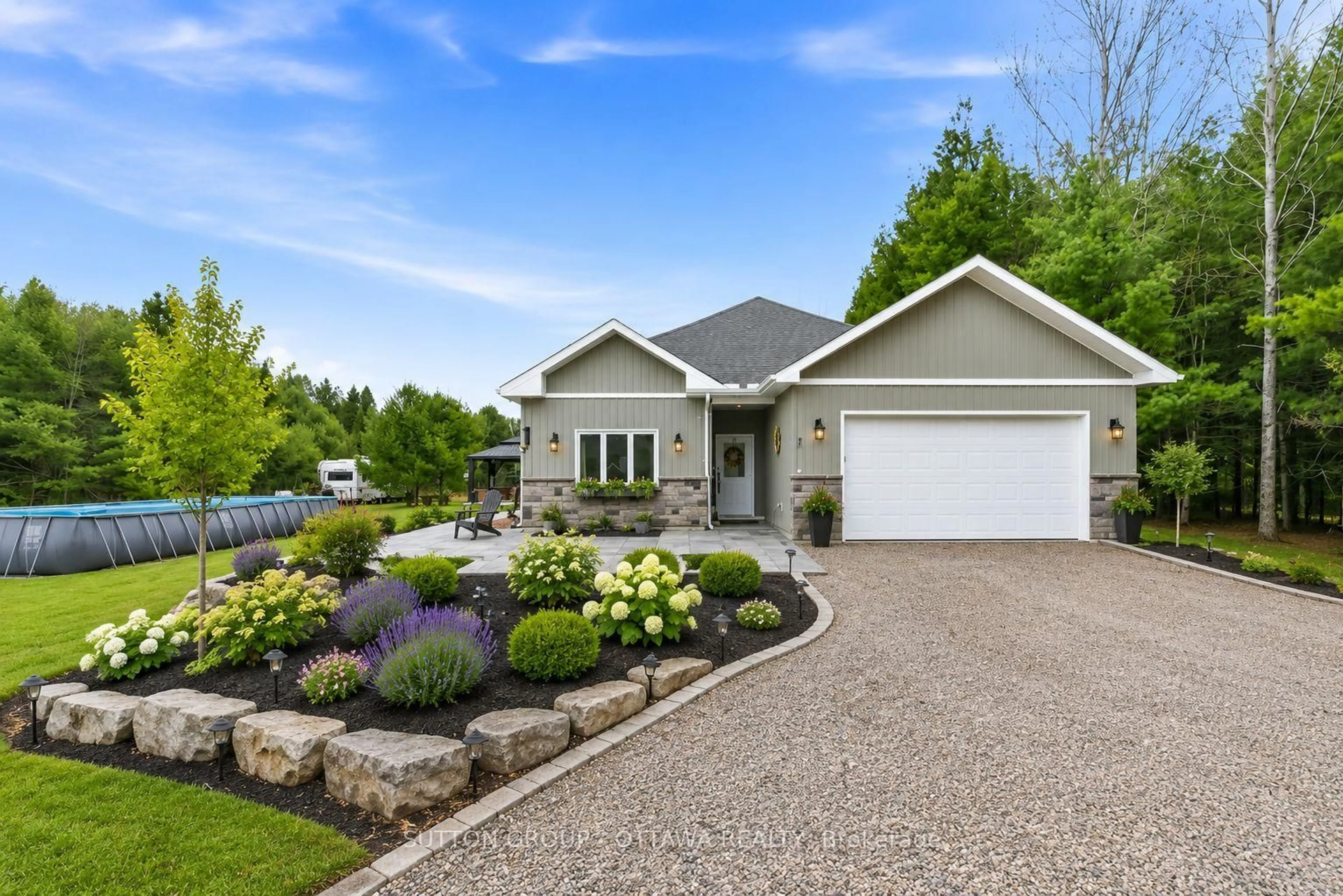 Home with vinyl exterior material, street for 12 Eastern Ave, Griffith Ontario K0J 2R0