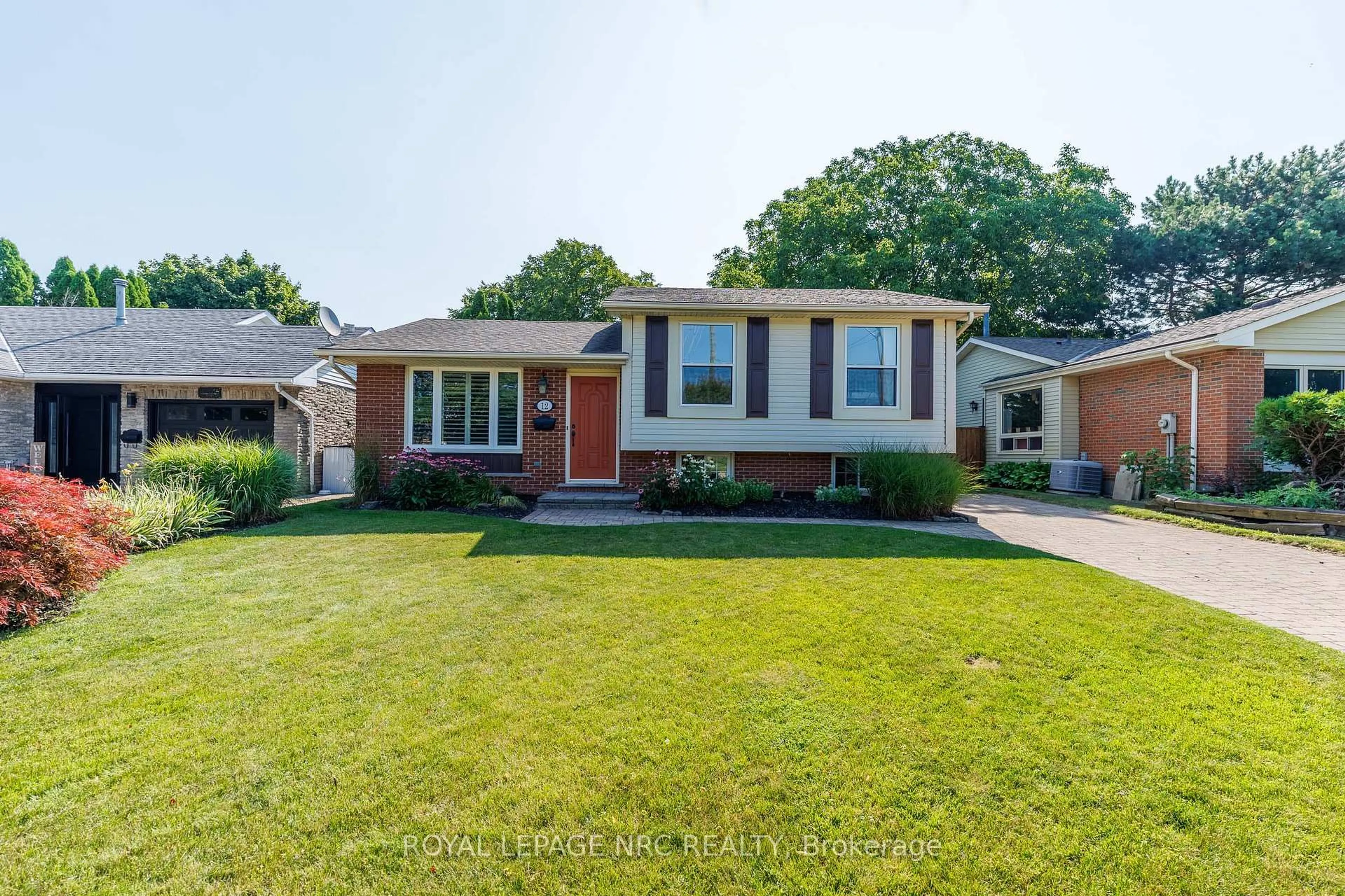 Home with brick exterior material, street for 12 Willcher Dr, St. Catharines Ontario L2M 7C8