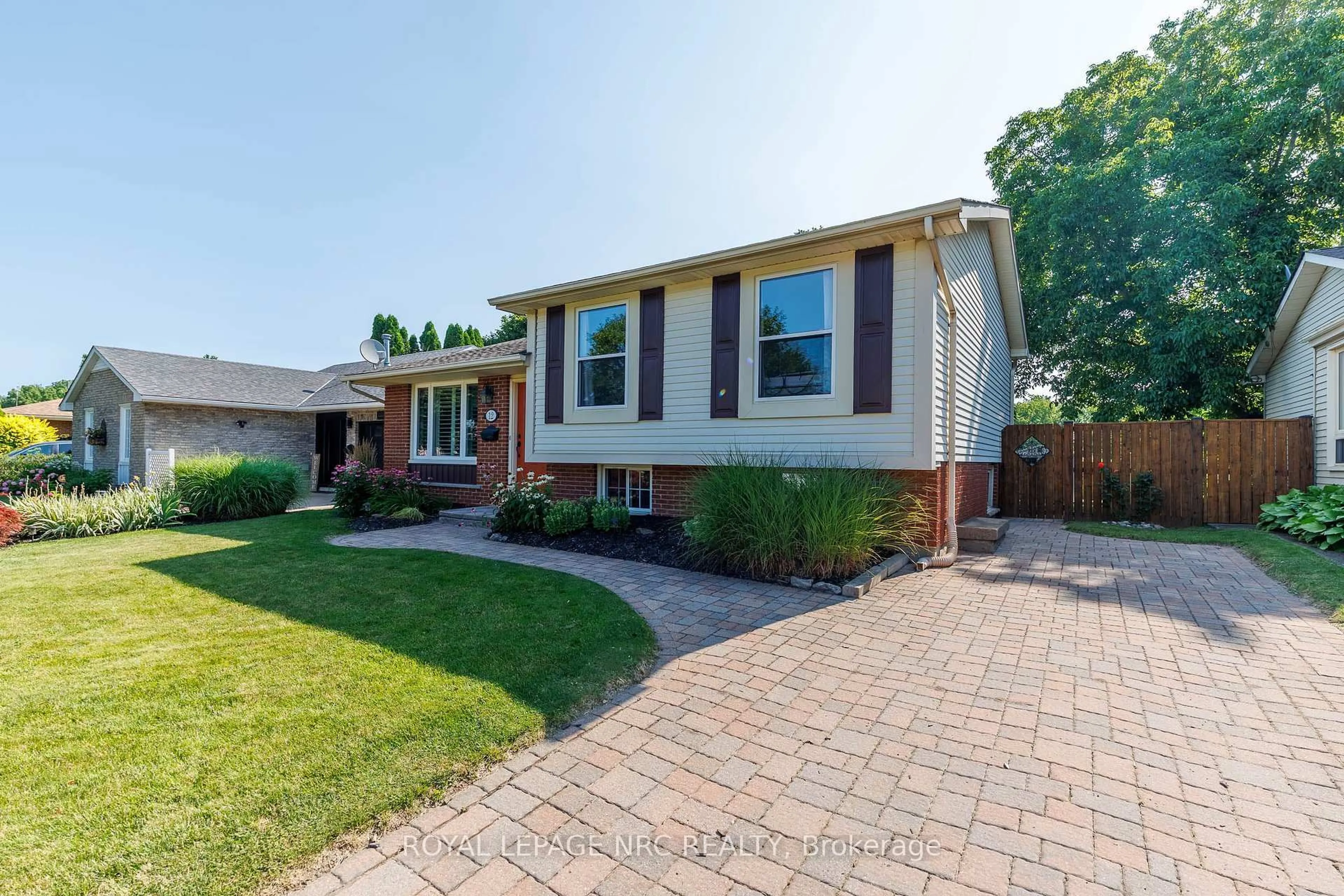 Home with brick exterior material, street for 12 Willcher Dr, St. Catharines Ontario L2M 7C8