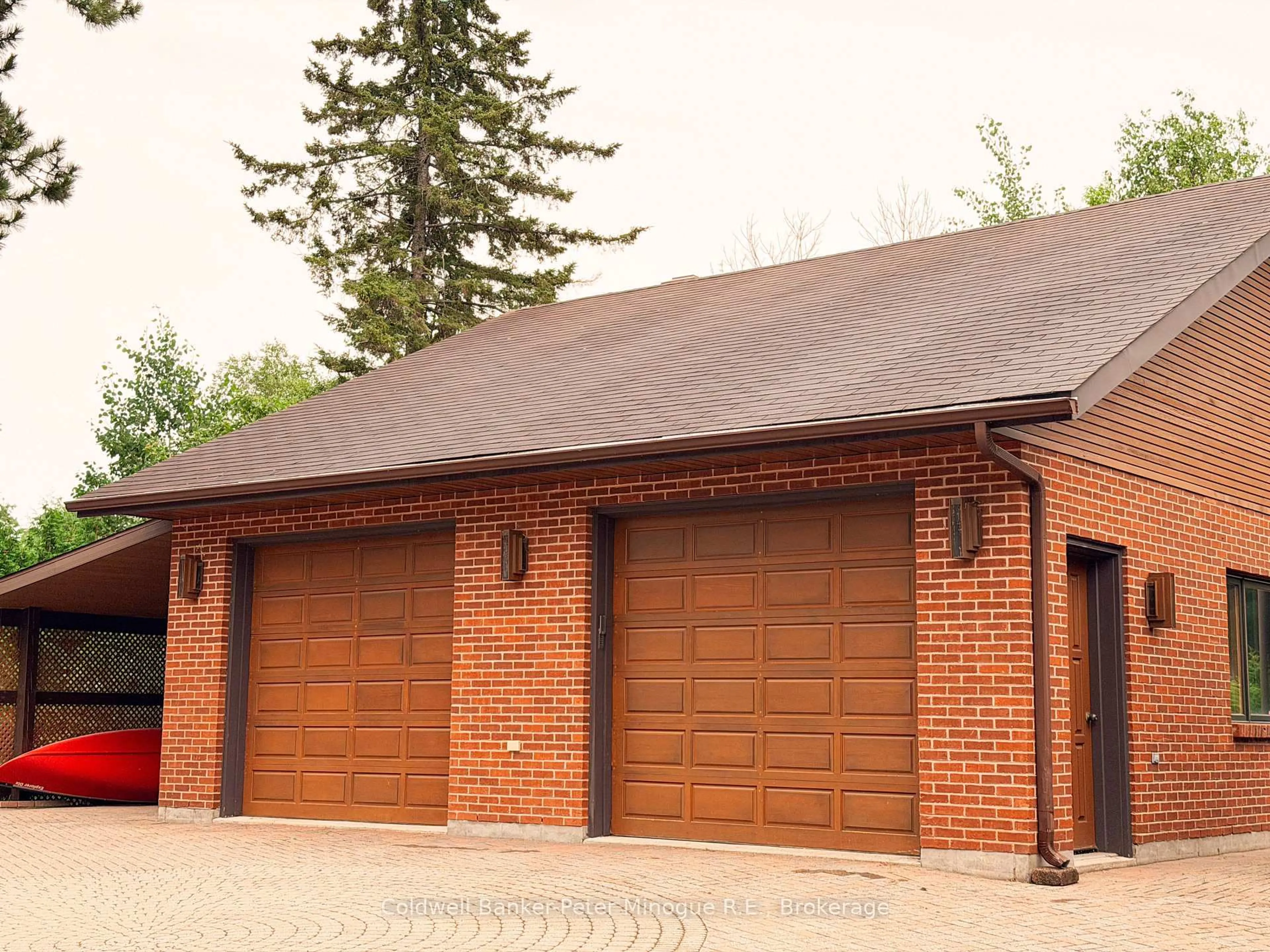 Home with brick exterior material, street for 17 Island View Lane, East Ferris Ontario P0H 1K0