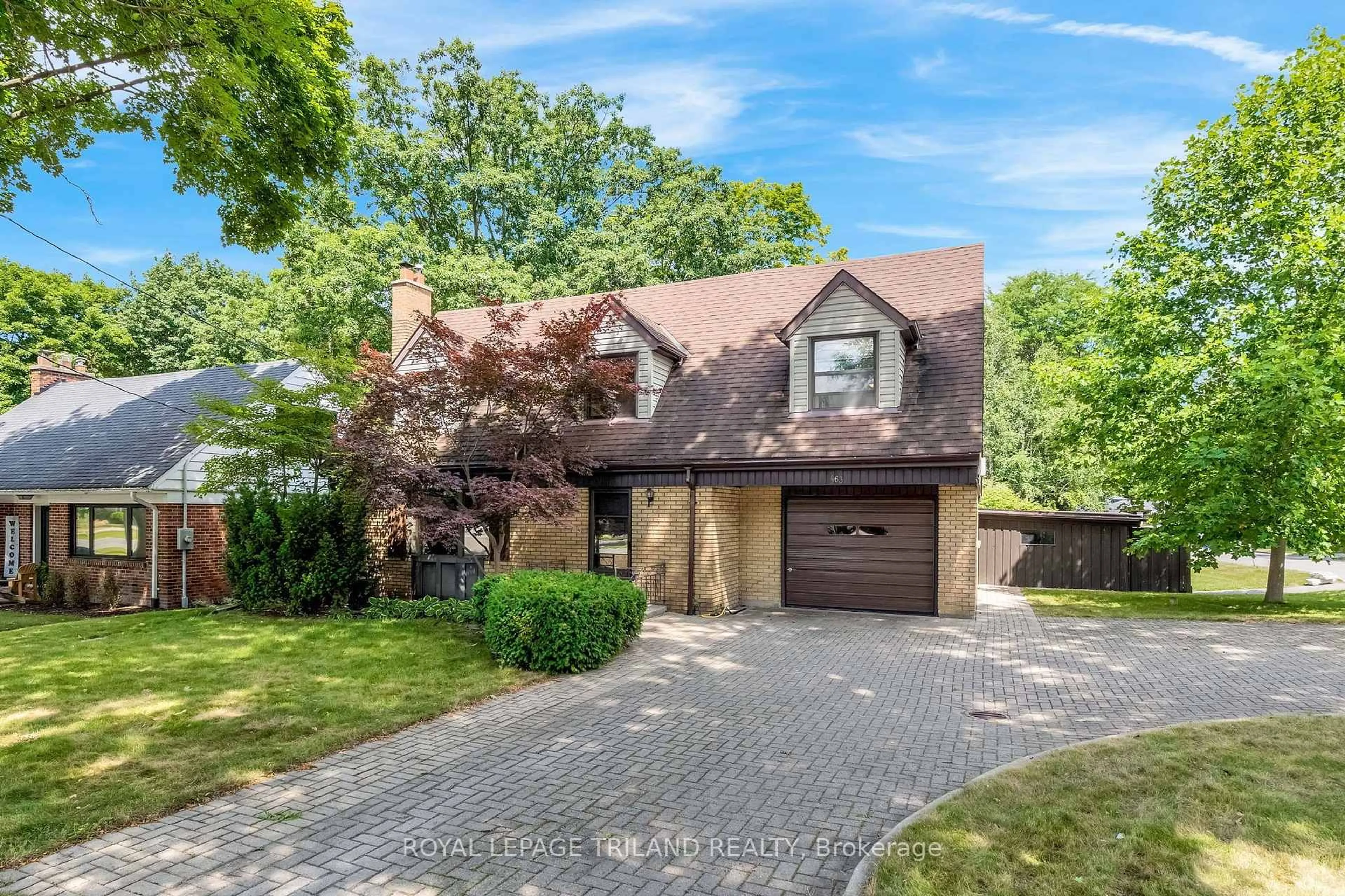 Home with brick exterior material, street for 463 Riverside Dr, London North Ontario N6H 2R9