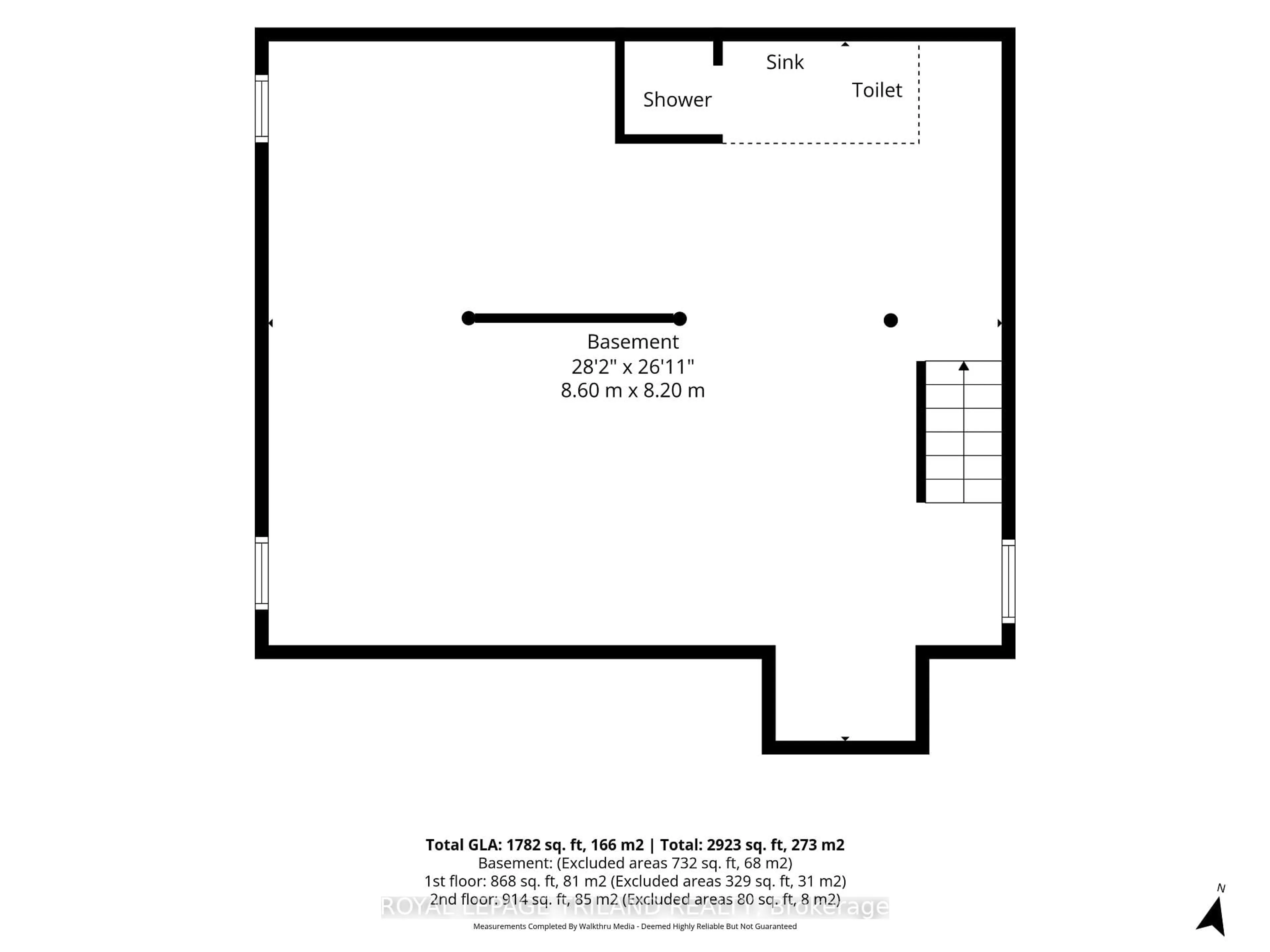 Floor plan for 463 Riverside Dr, London North Ontario N6H 2R9