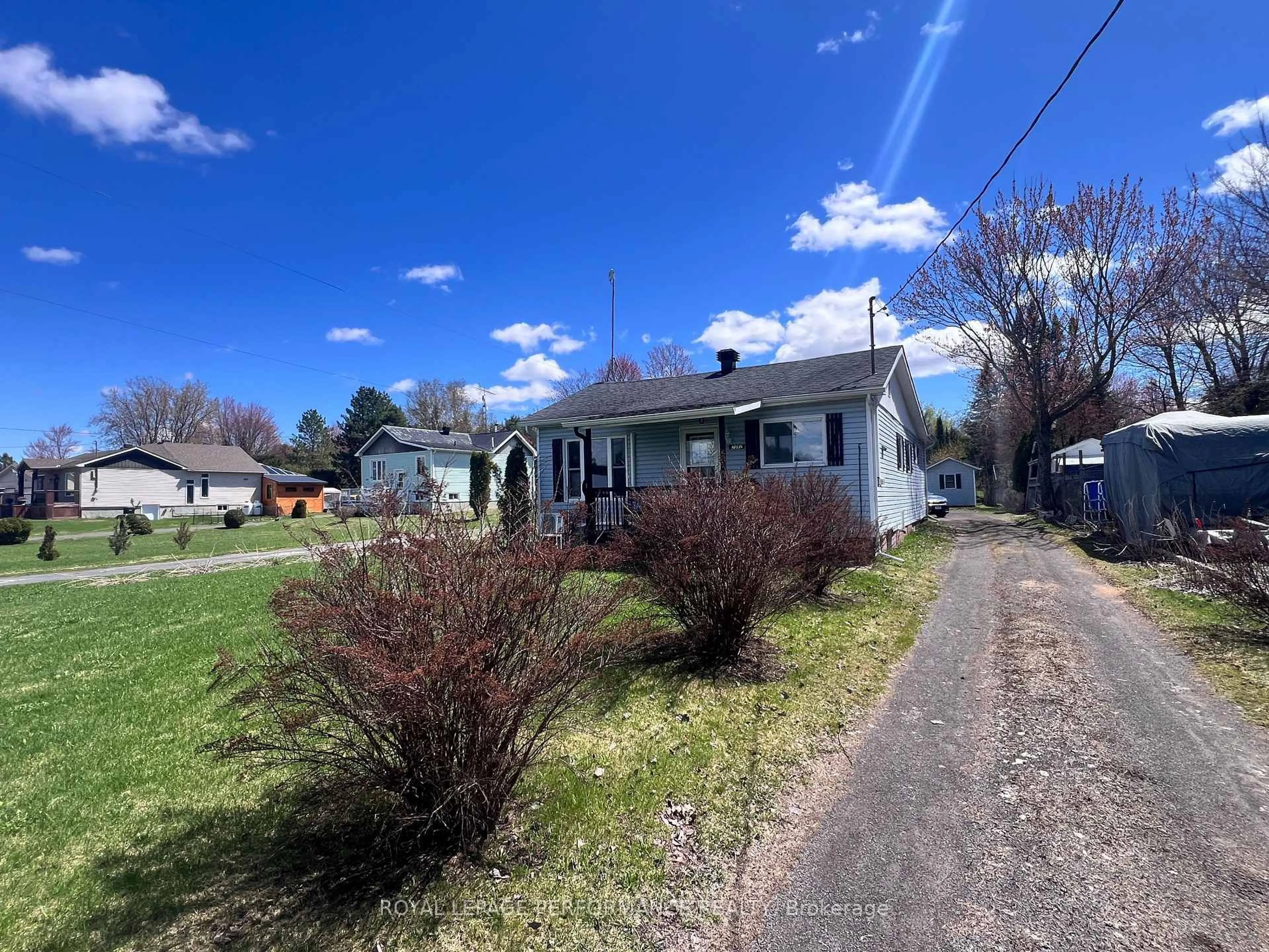 A pic from outside/outdoor area/front of a property/back of a property/a pic from drone, street for 2082 Sandy Hill Rd, Champlain Ontario K0B 1K0