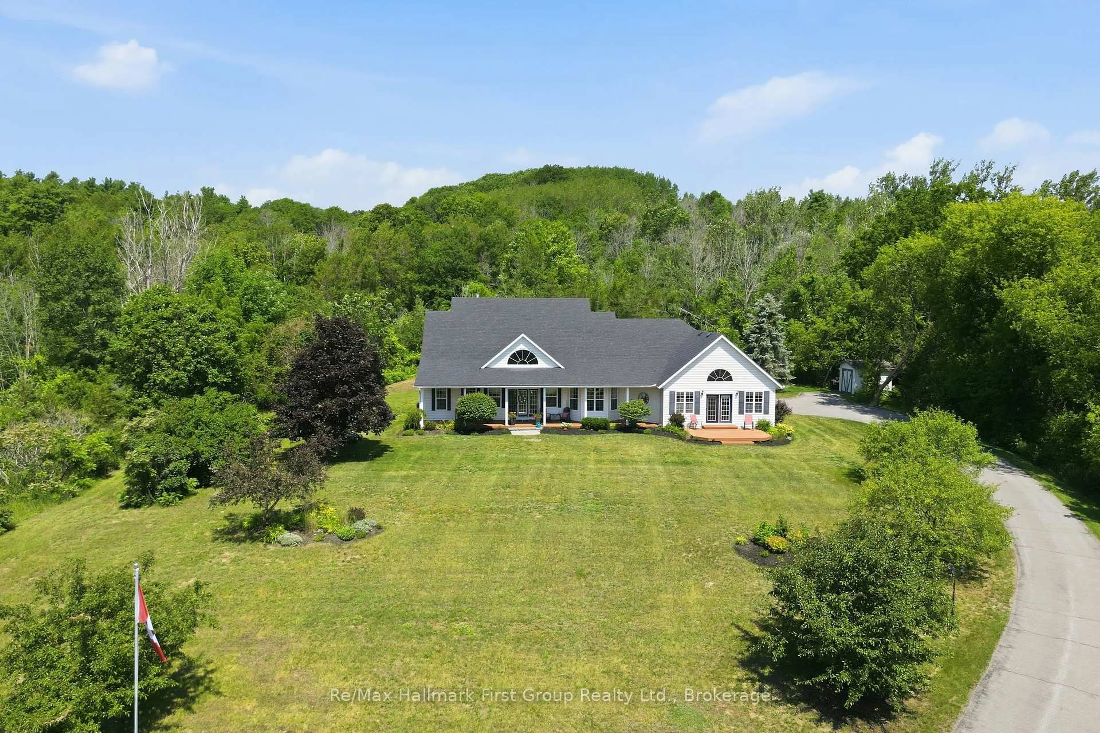 A pic from outside/outdoor area/front of a property/back of a property/a pic from drone, mountain view for 15080 County 2 Rd, Brighton Ontario K0K 1H0