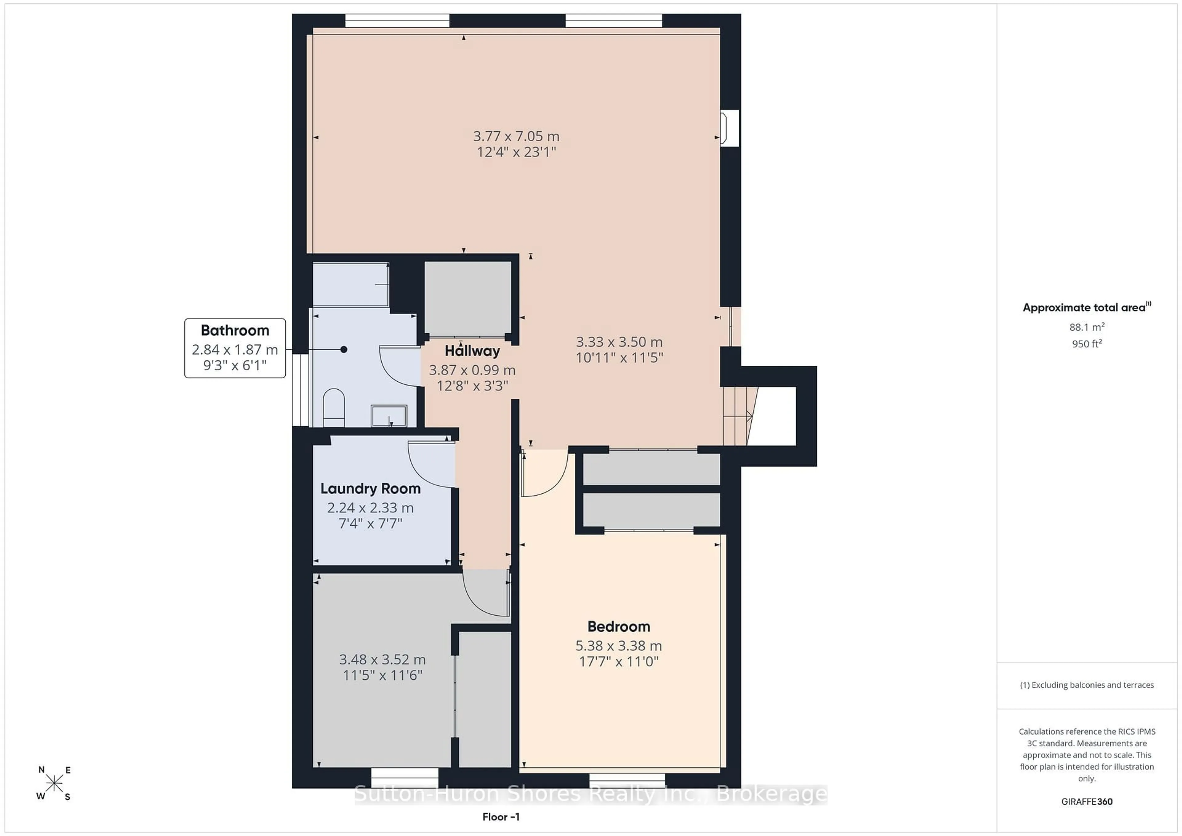 Floor plan for 762 Bradford St, Saugeen Shores Ontario N0H 2C4