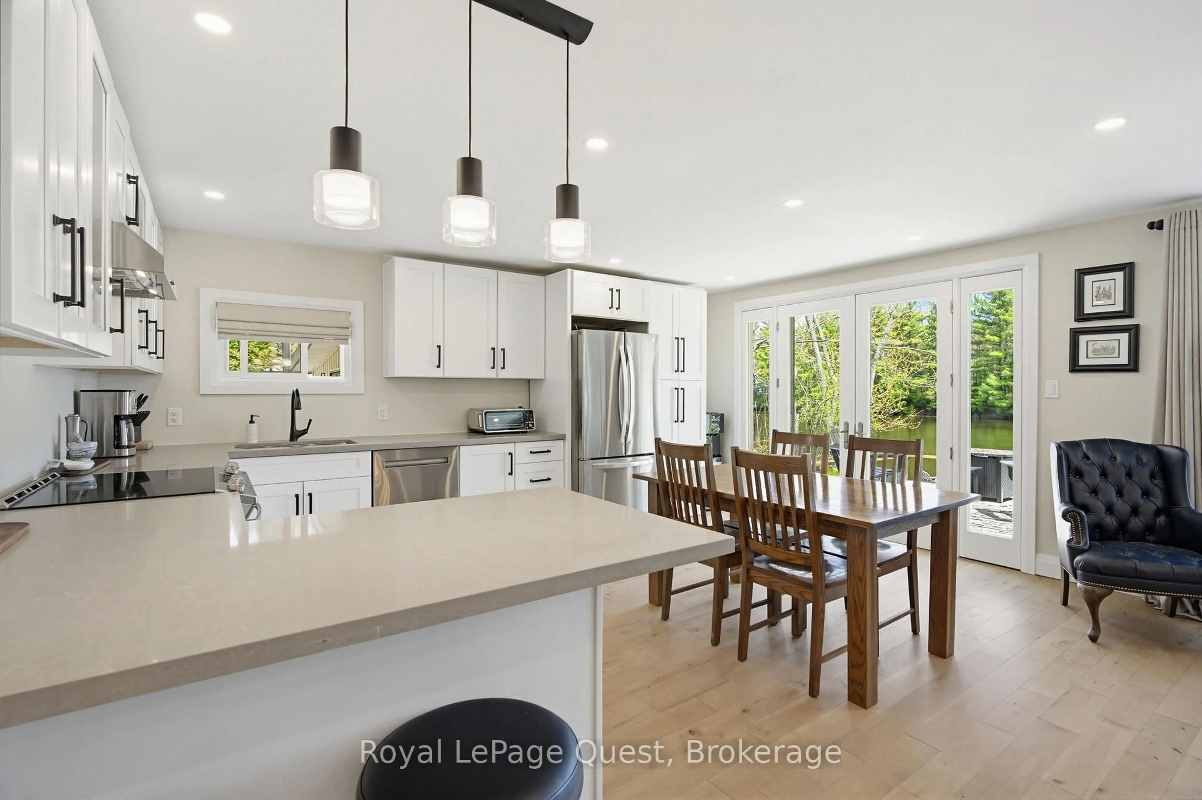 Open concept kitchen, unknown for 121 Stanley Rd, Kawartha Lakes Ontario K0M 2T0