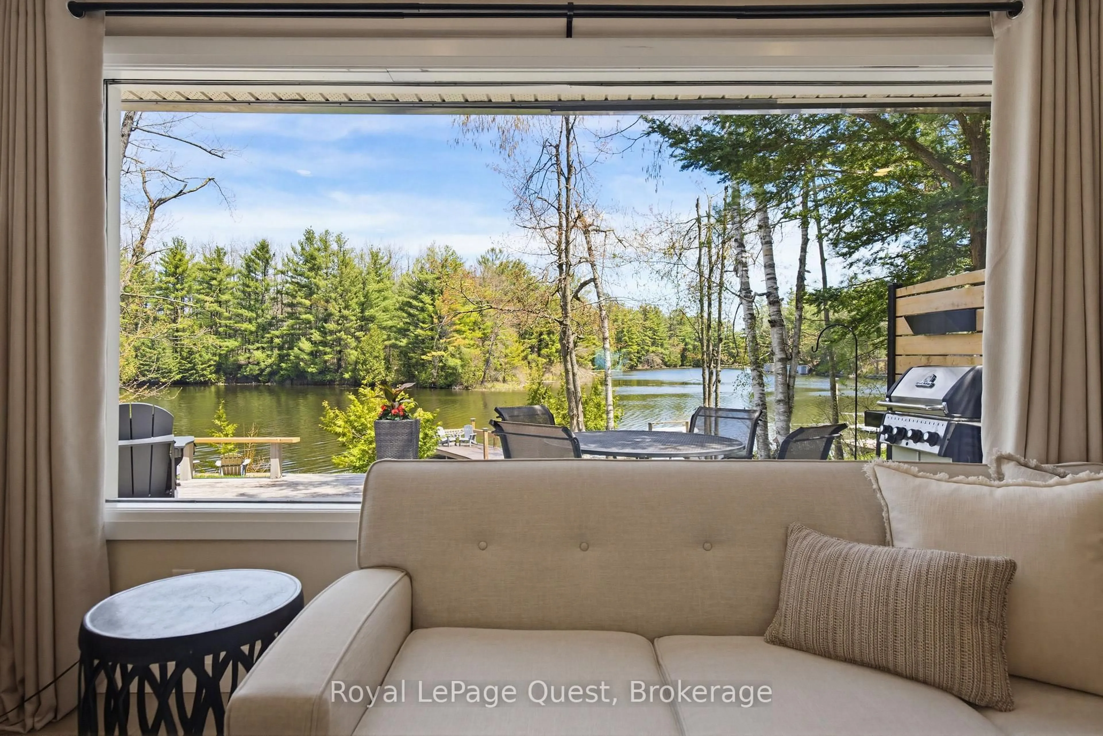 Patio, water/lake/river/ocean view for 121 Stanley Rd, Kawartha Lakes Ontario K0M 2T0