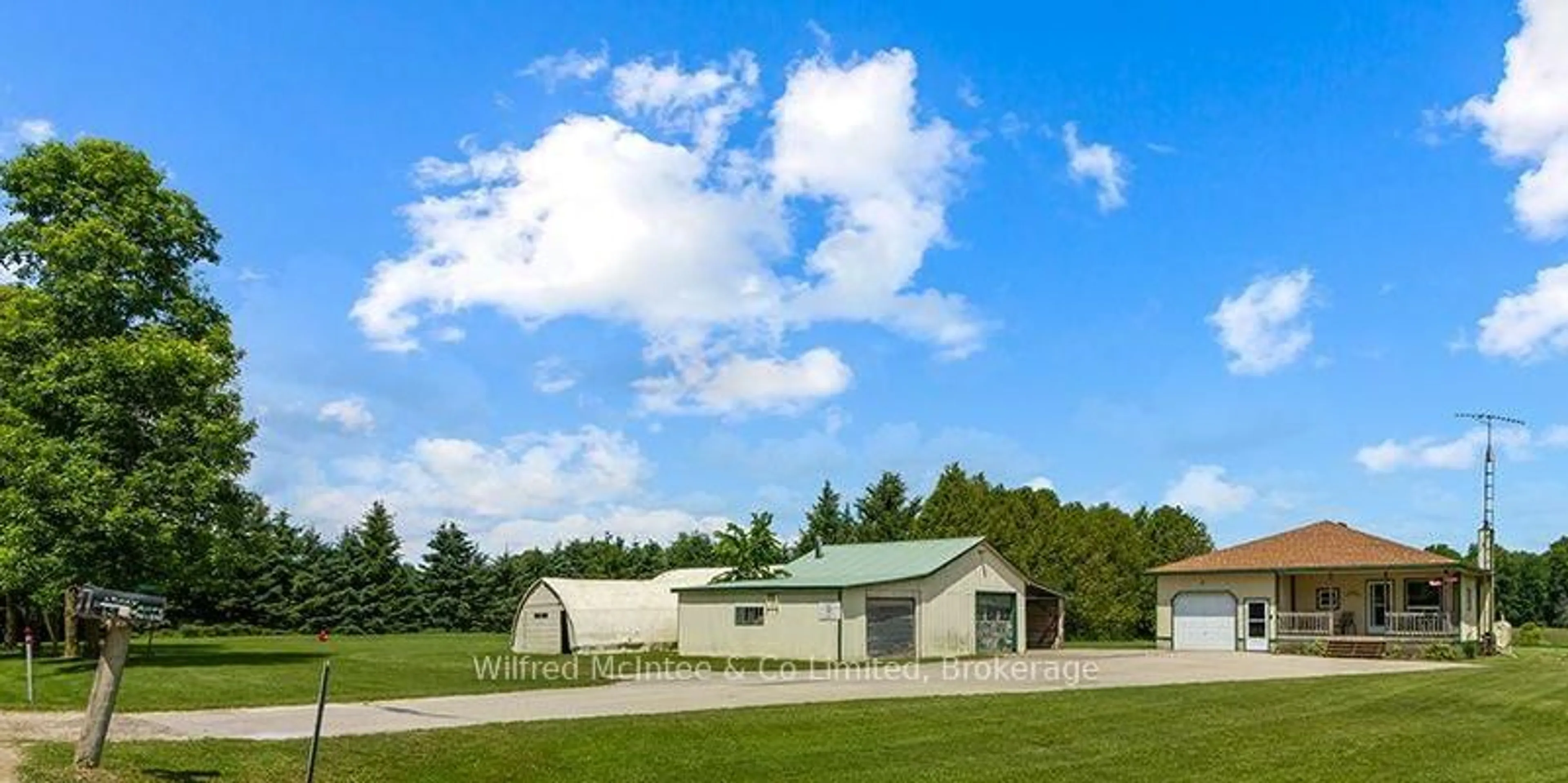 A pic from outside/outdoor area/front of a property/back of a property/a pic from drone, building for 242287 CONCESSION 16 Rd, West Grey Ontario N0G 2M0