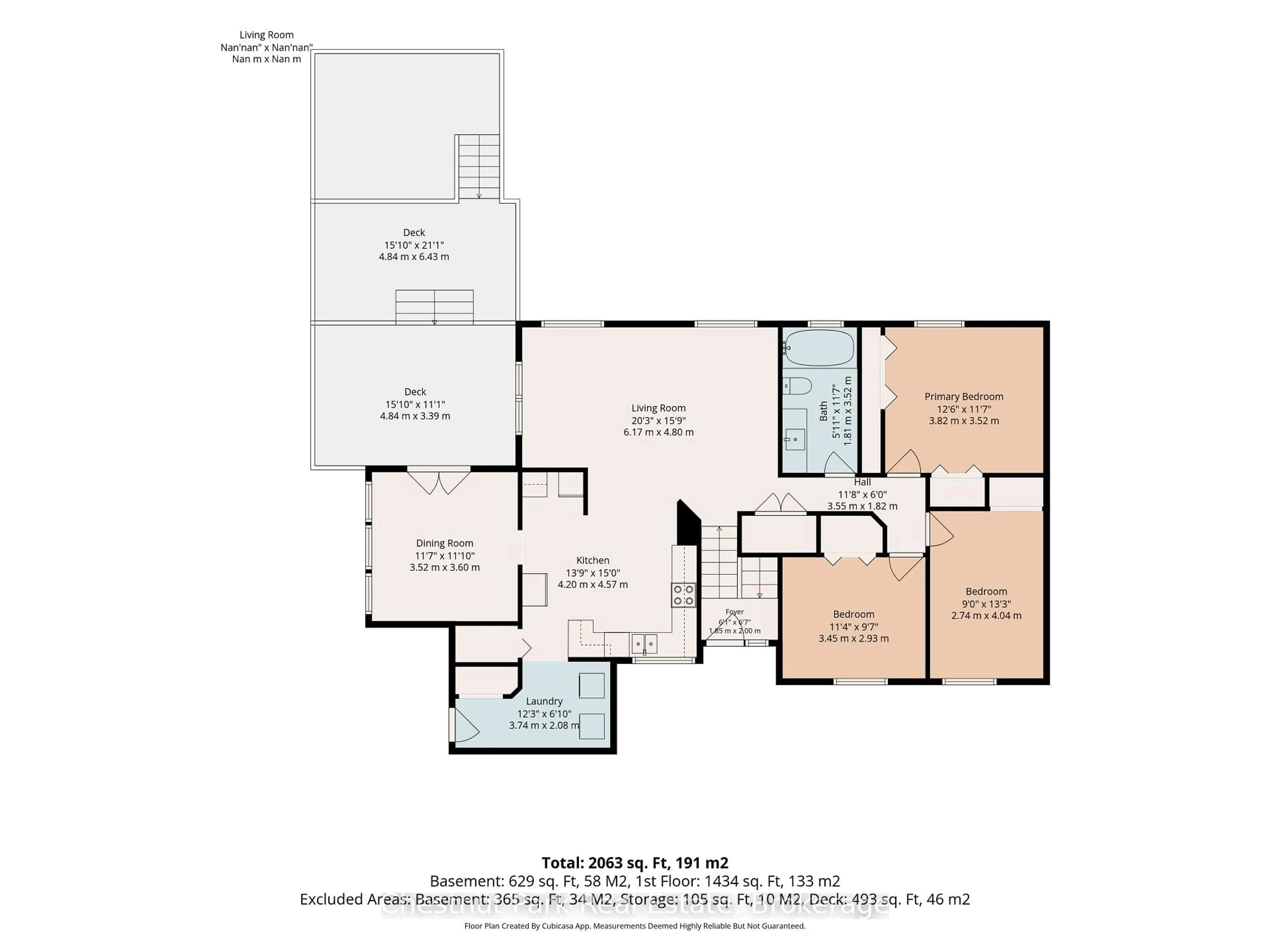 Floor plan for 384 Urstadt St, Georgian Bluffs Ontario N4K 6V5