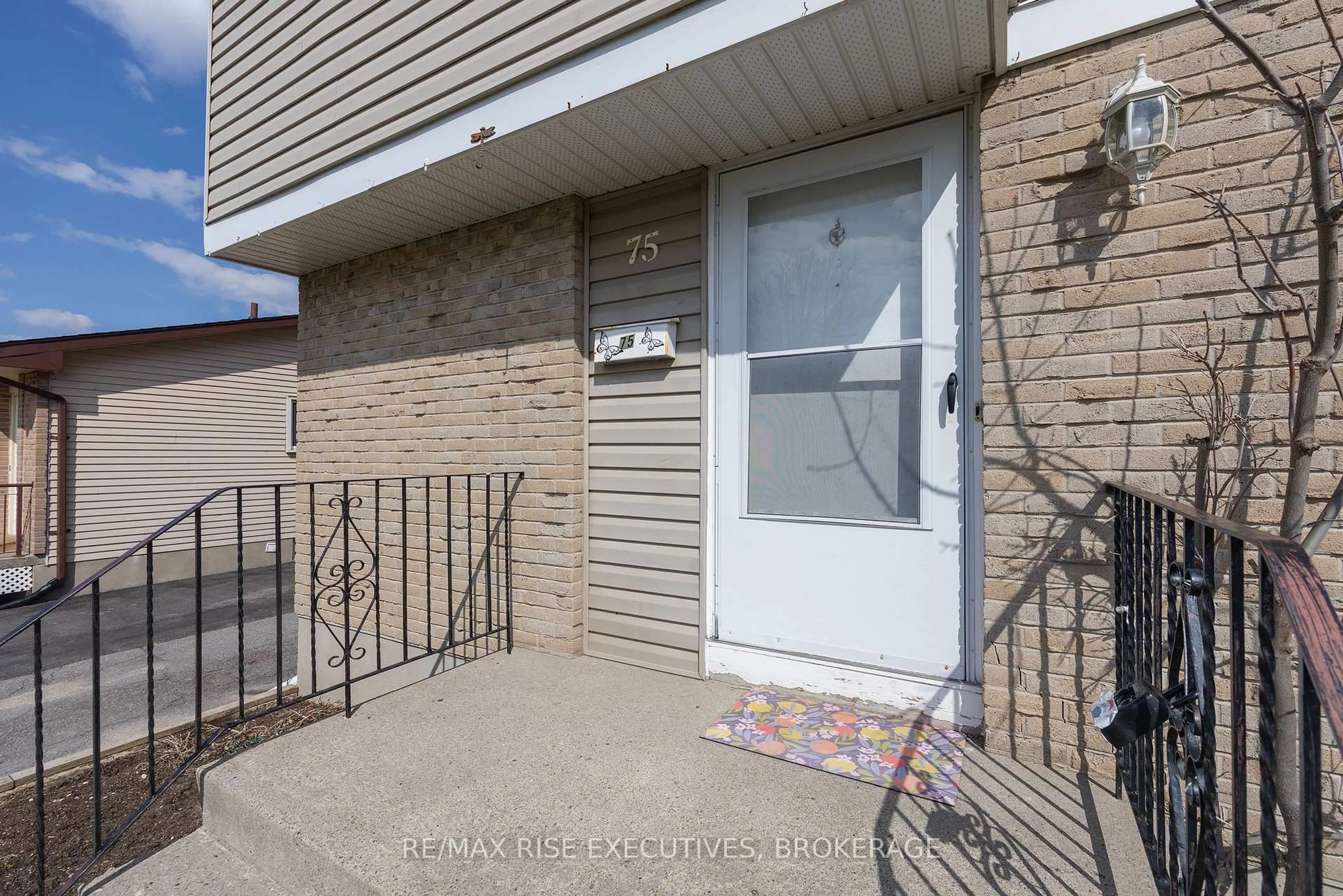 Patio, street for 75 Wycliffe Cres, Kingston Ontario K7K 5Z2