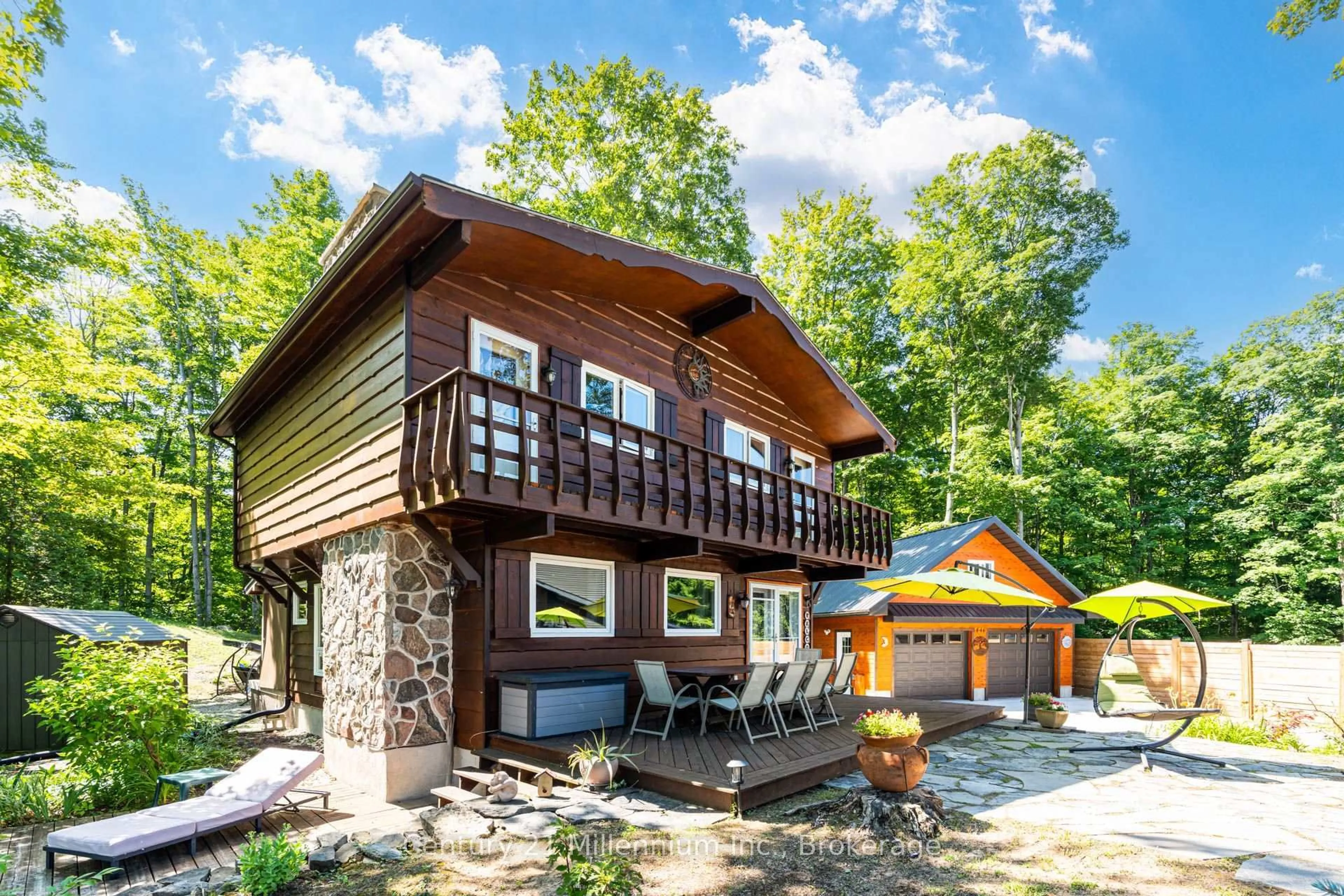 Patio, water/lake/river/ocean view for 446 Manley Cres, South Bruce Peninsula Ontario N0H 2G0