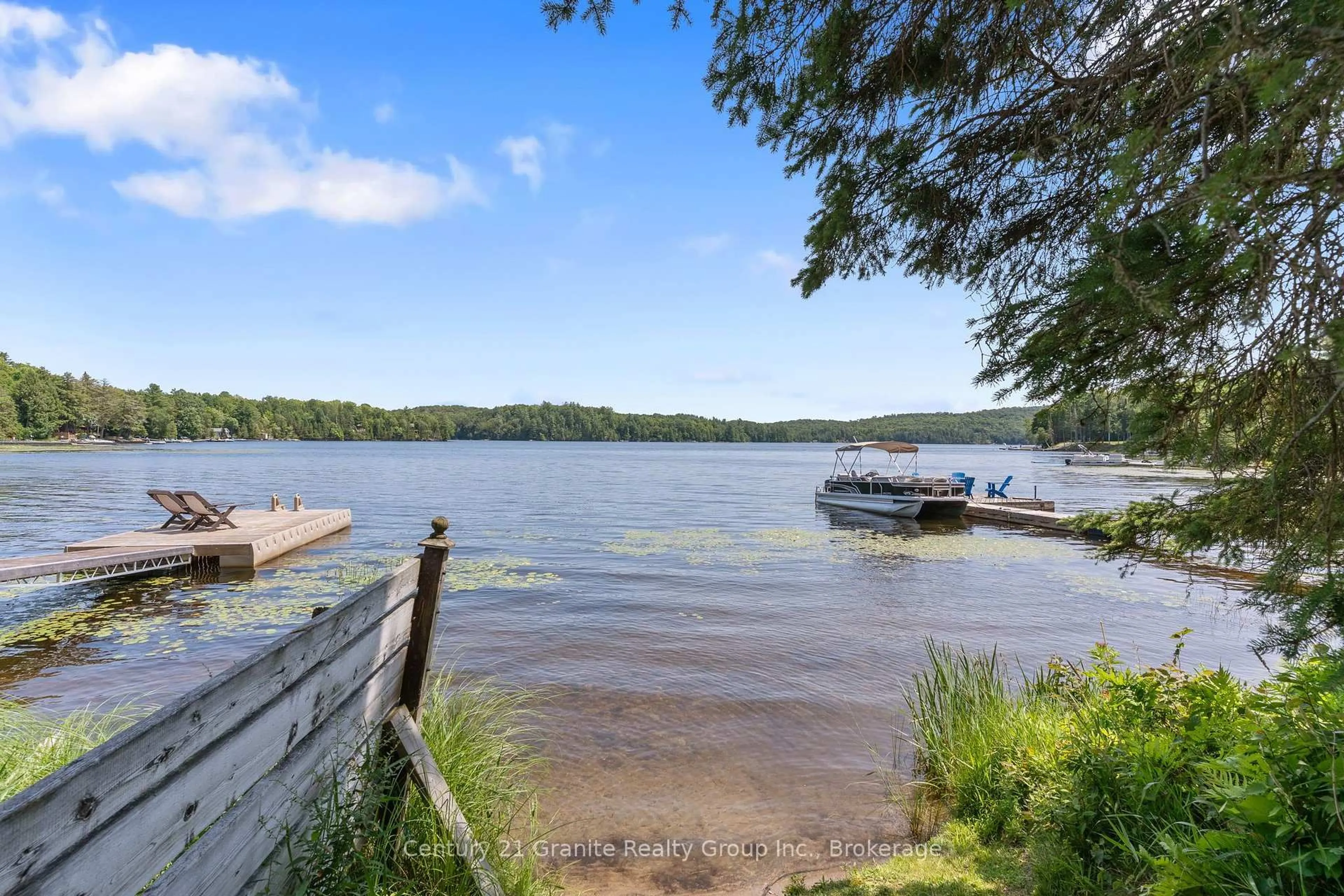 Patio, water/lake/river/ocean view for 4687 County Rd 21 Rd, Dysart et al Ontario K0M 1S0