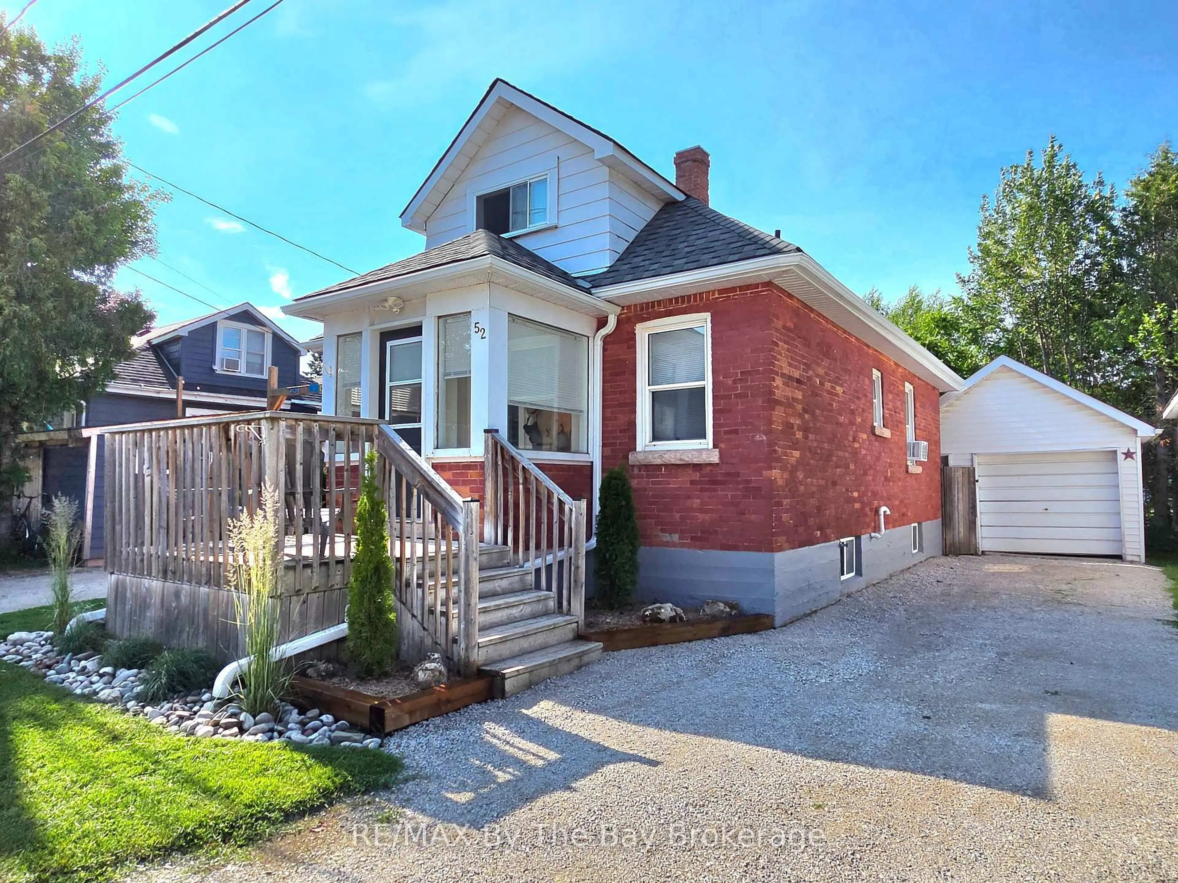 Home with brick exterior material, street for 52 Berry St, Meaford Ontario N4L 1V3