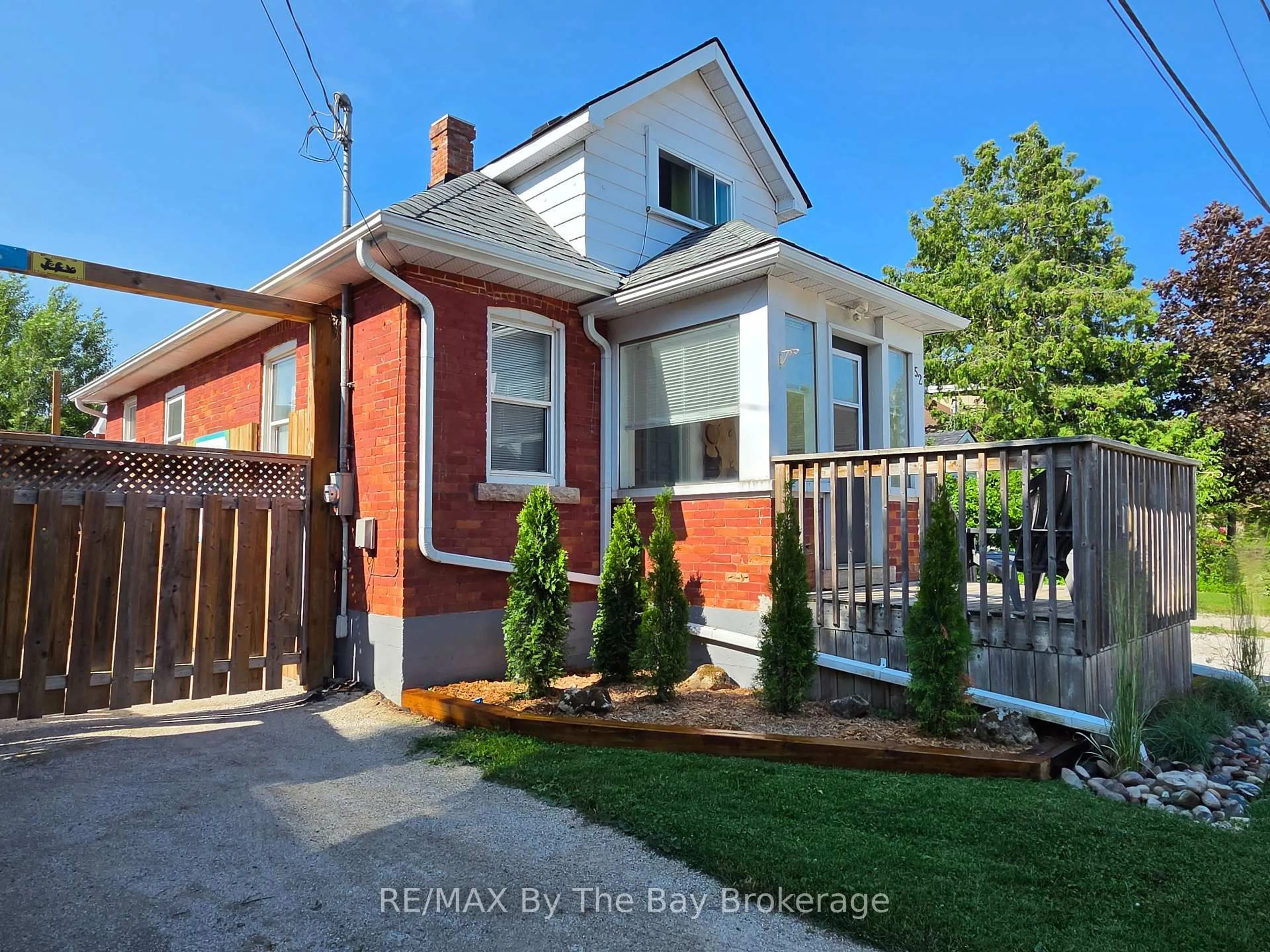 Home with brick exterior material, street for 52 Berry St, Meaford Ontario N4L 1V3