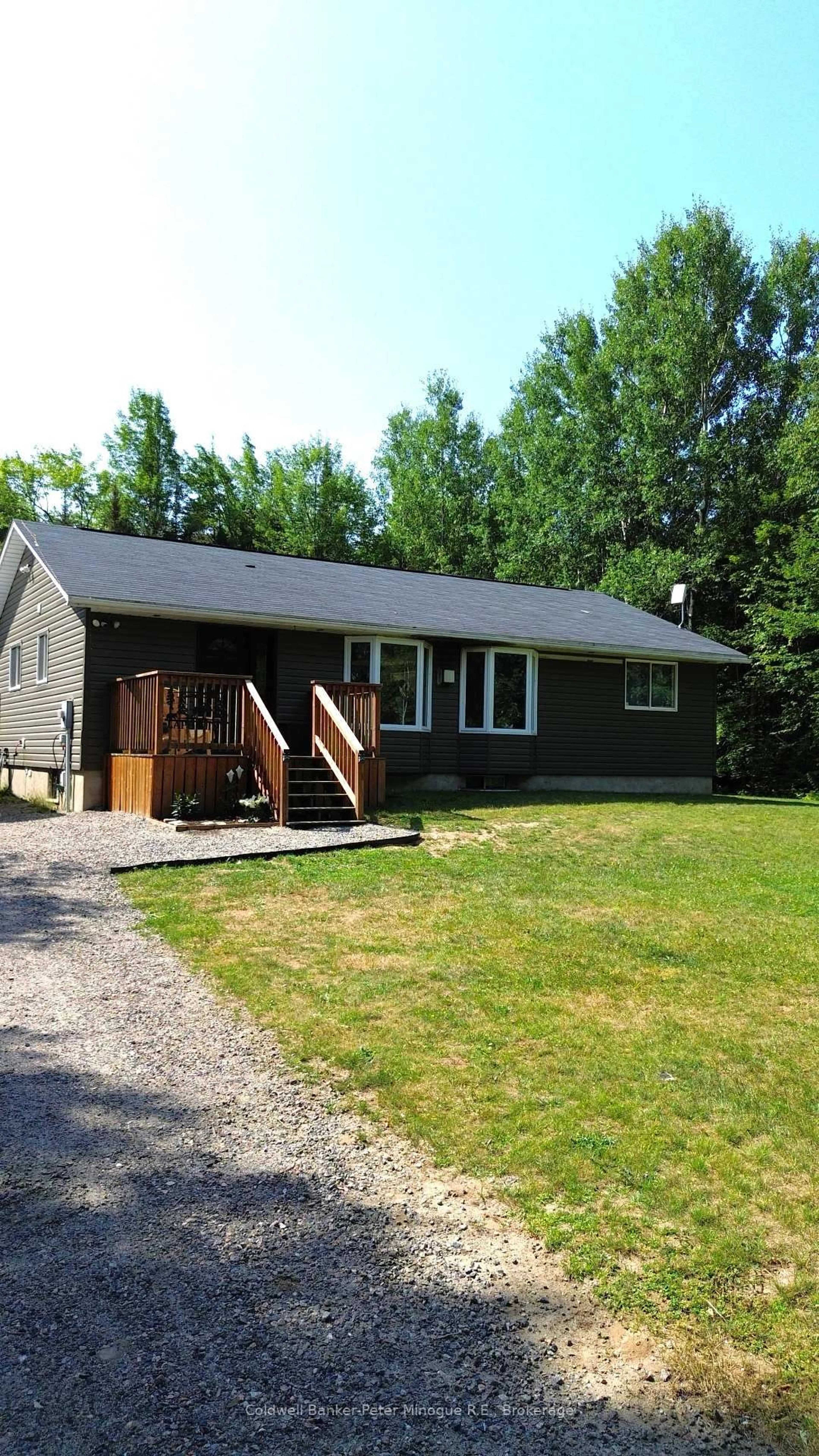 Home with vinyl exterior material, street for 3867 HIGHWAY 534, Nipissing Ontario P0H 1W0