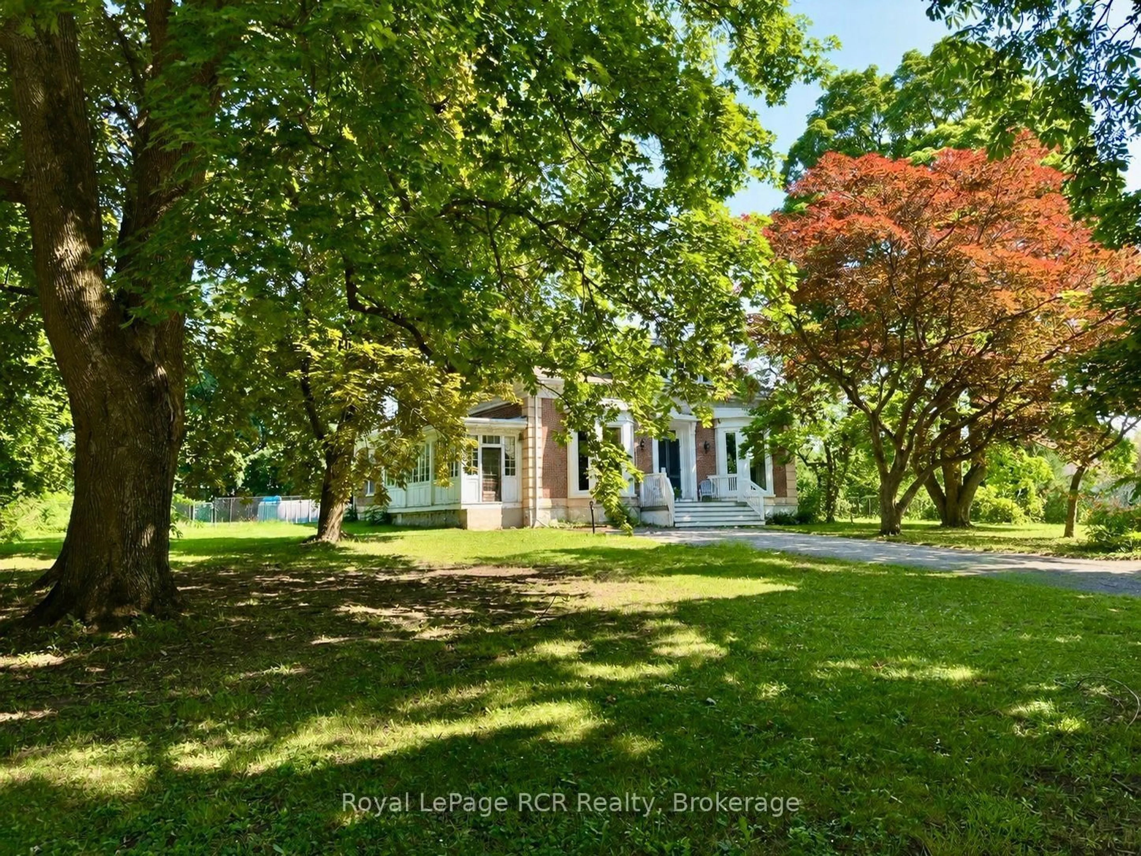 A pic from outside/outdoor area/front of a property/back of a property/a pic from drone, street for 388 Durham Rd, West Grey Ontario N0G 1R0