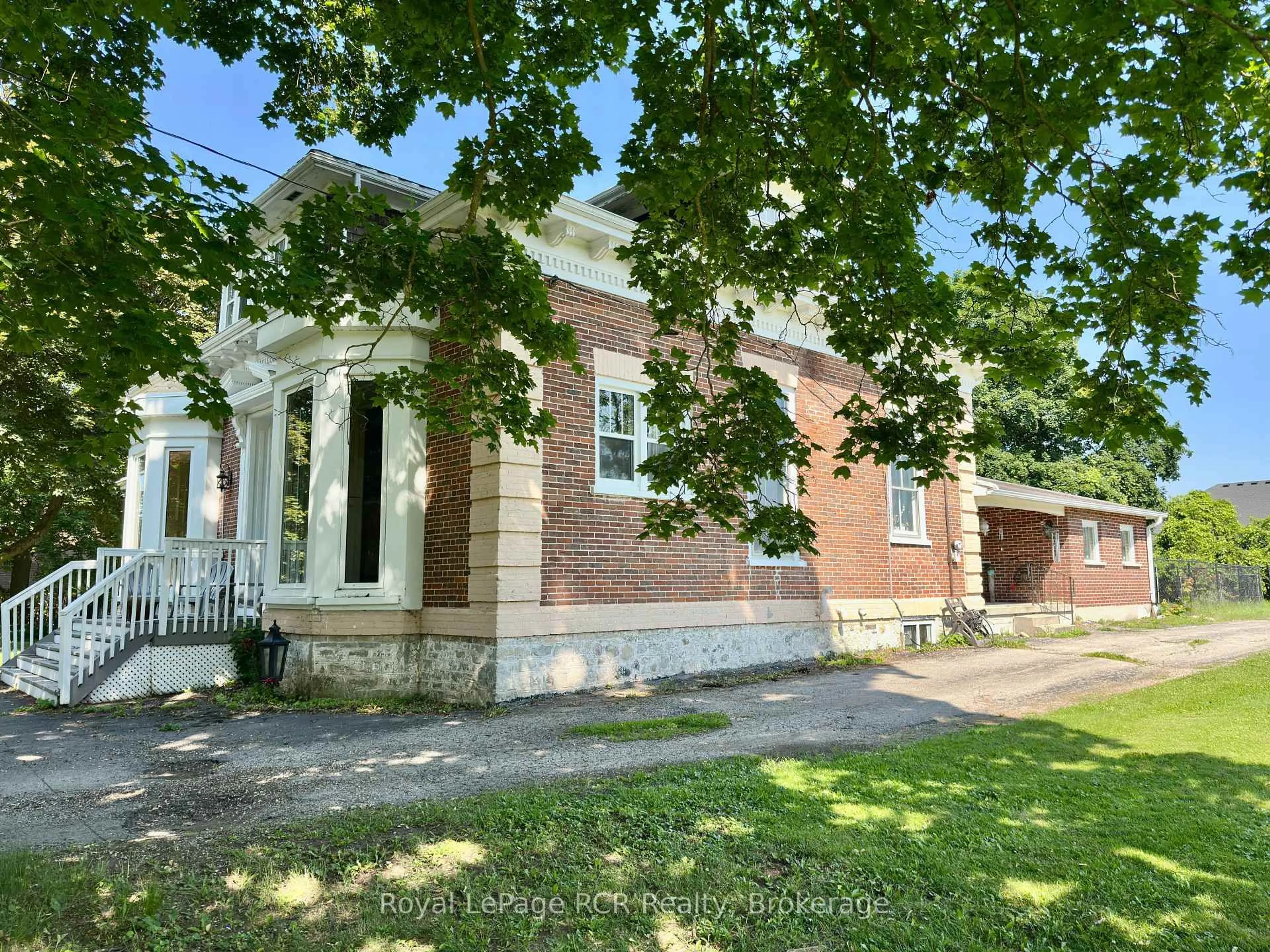 A pic from outside/outdoor area/front of a property/back of a property/a pic from drone, street for 388 Durham Rd, West Grey Ontario N0G 1R0