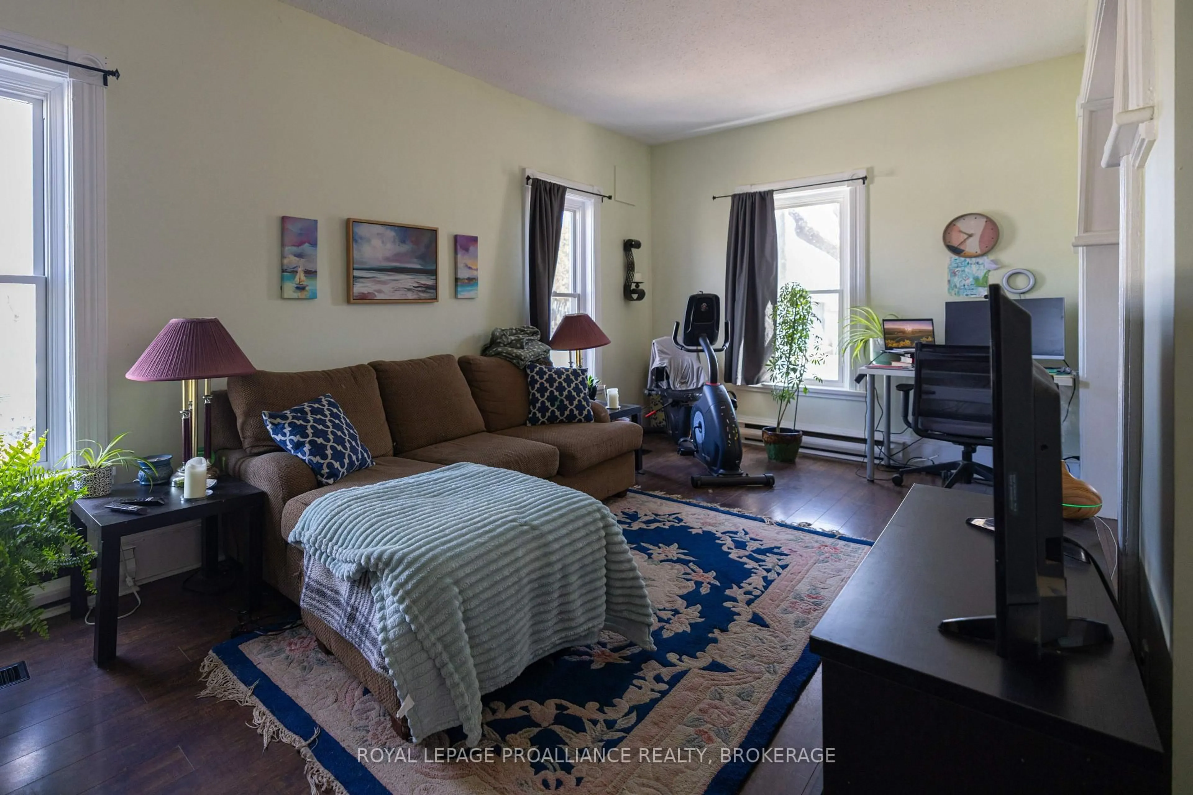 Living room with furniture, unknown for 24 Perth St, Rideau Lakes Ontario K0G 1V0