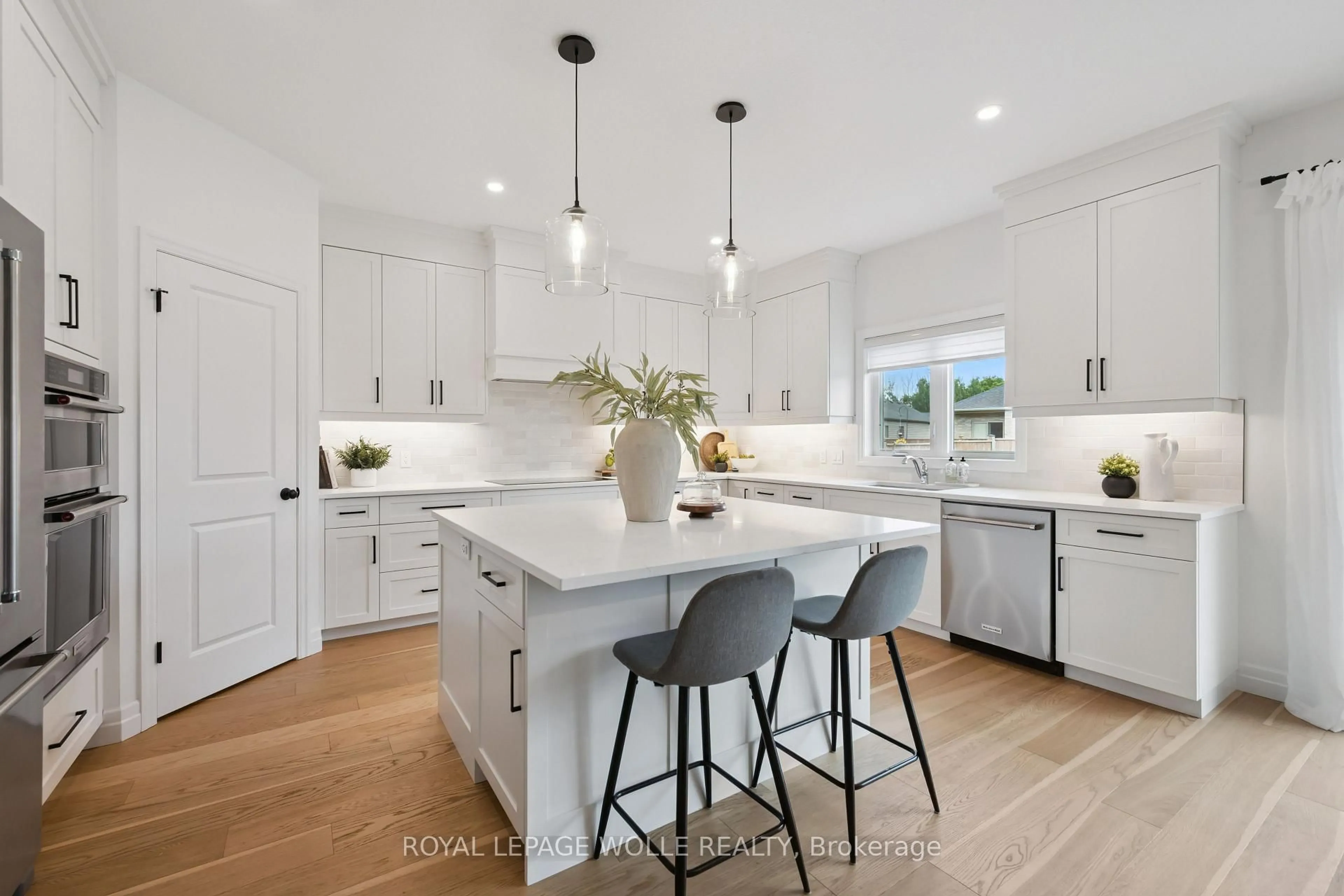 Open concept kitchen, ceramic/tile floor for 415 Rogers Rd, North Perth Ontario N4W 0H2