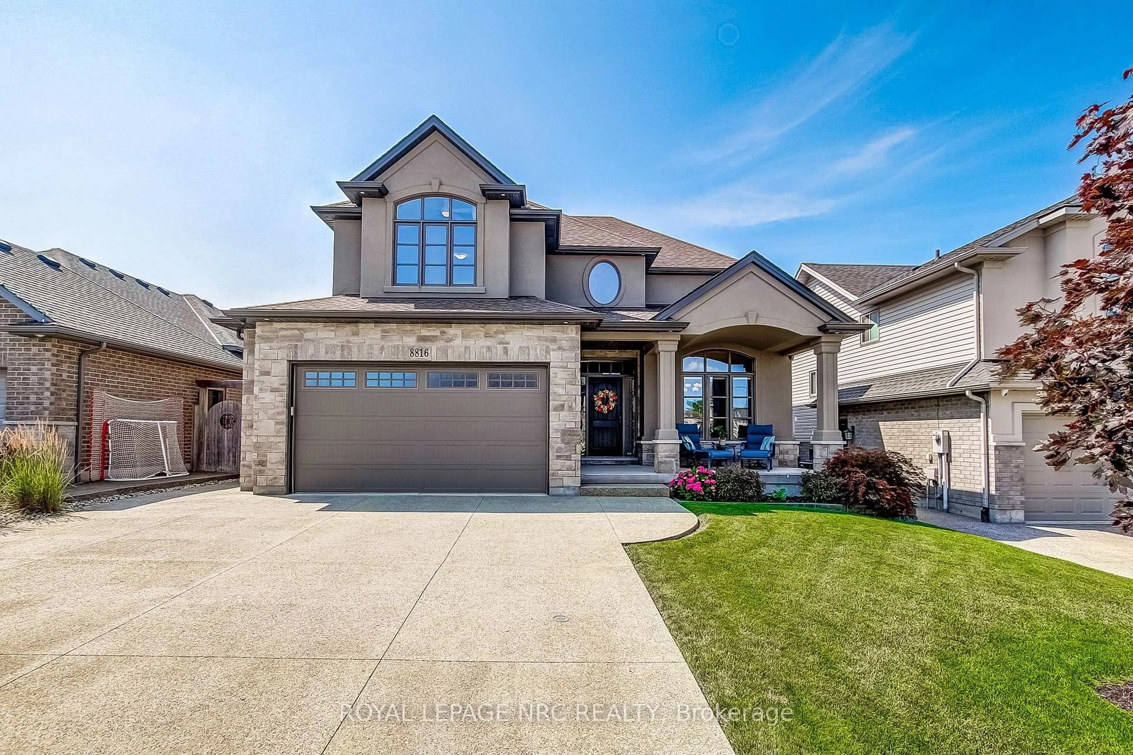 Home with brick exterior material, street for 8816 Angie Dr, Niagara Falls Ontario L2H 0H9