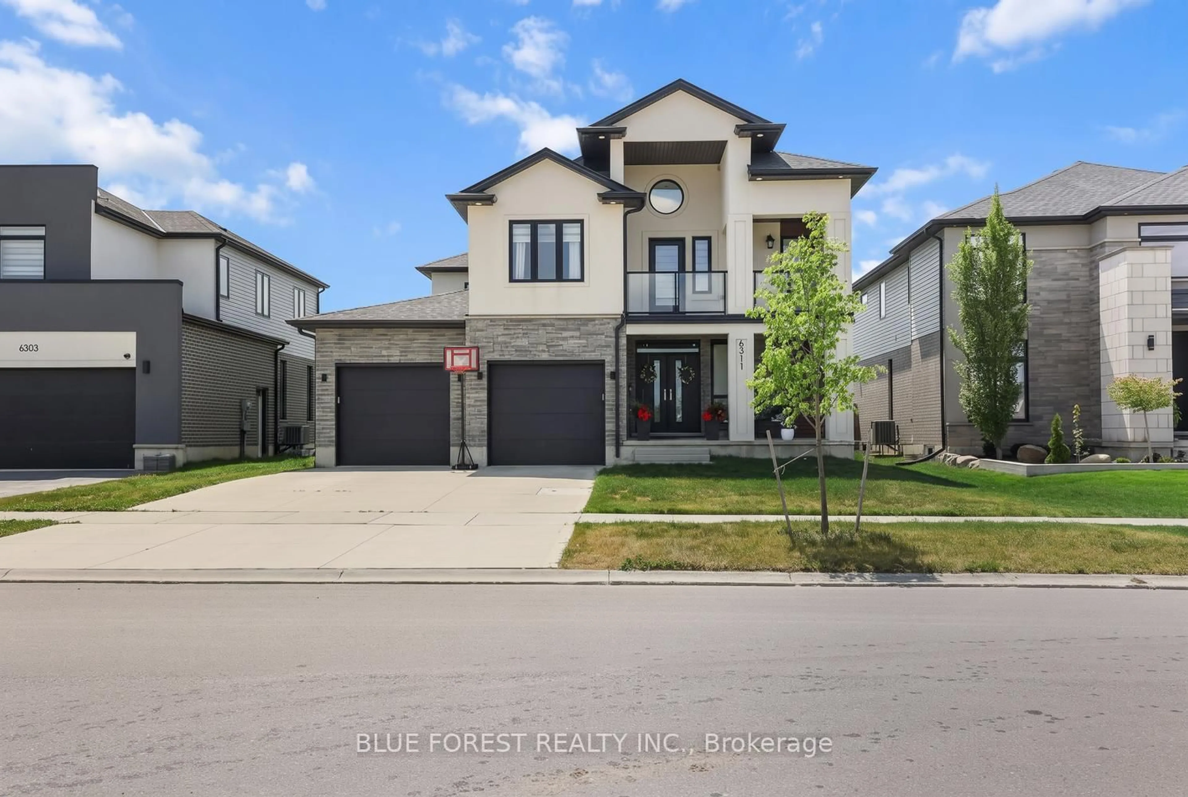Home with brick exterior material, street for 6311 Old Garrison Blvd, London South Ontario N6P 0H3