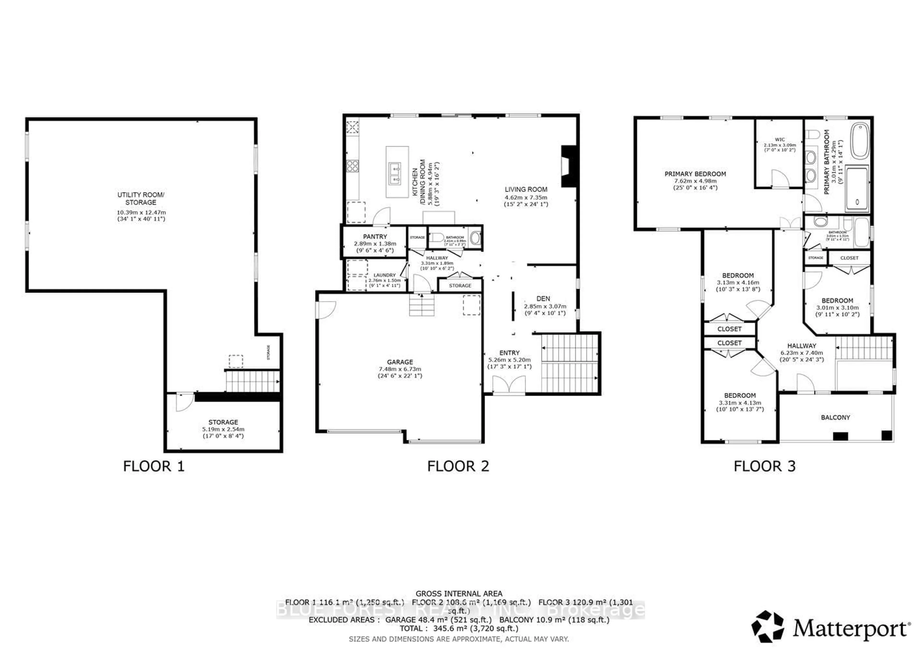 Floor plan for 6311 Old Garrison Blvd, London South Ontario N6P 0H3