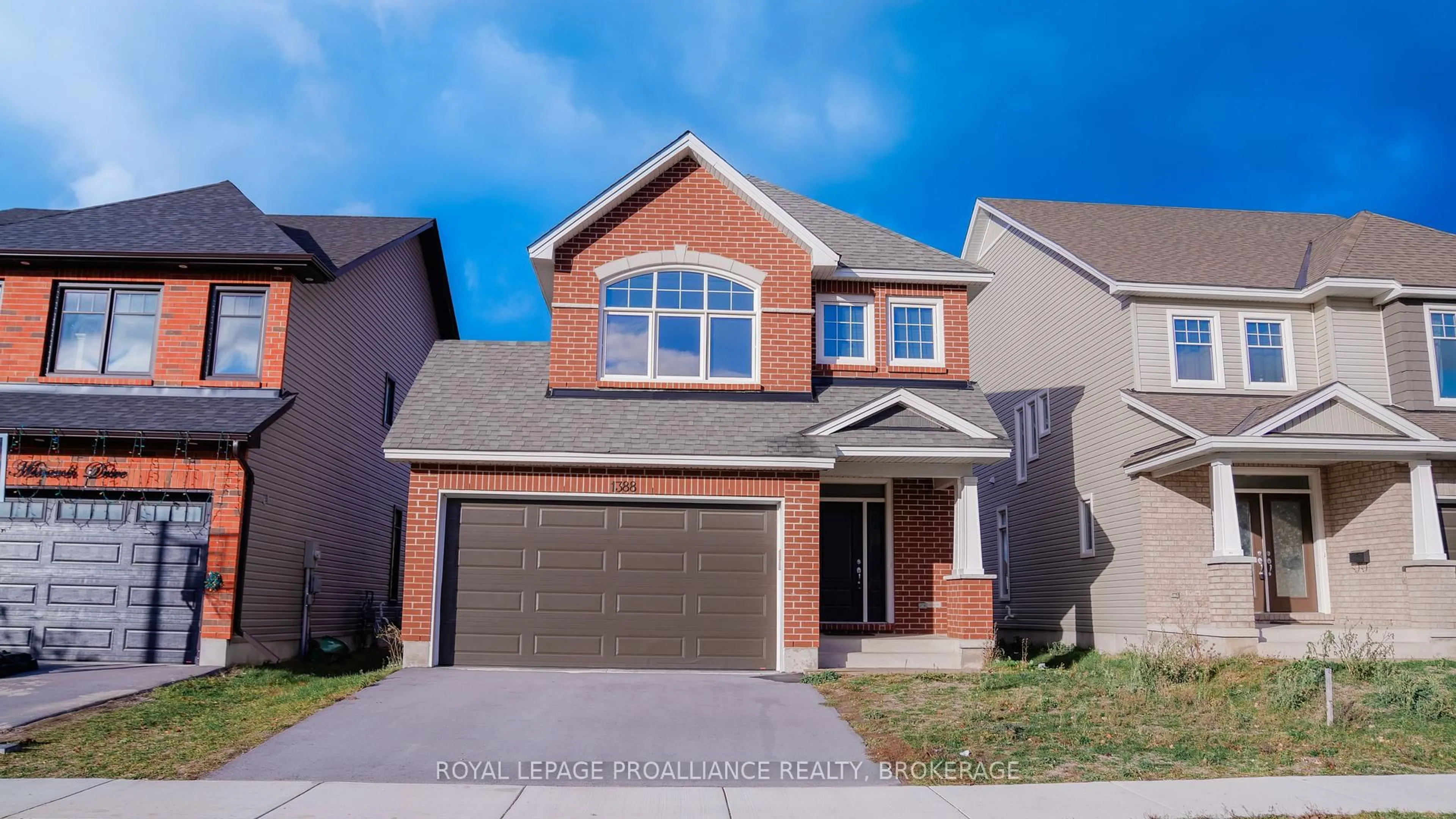 Home with brick exterior material, street for 1388 Monarch Dr, Kingston Ontario K7P 0S1