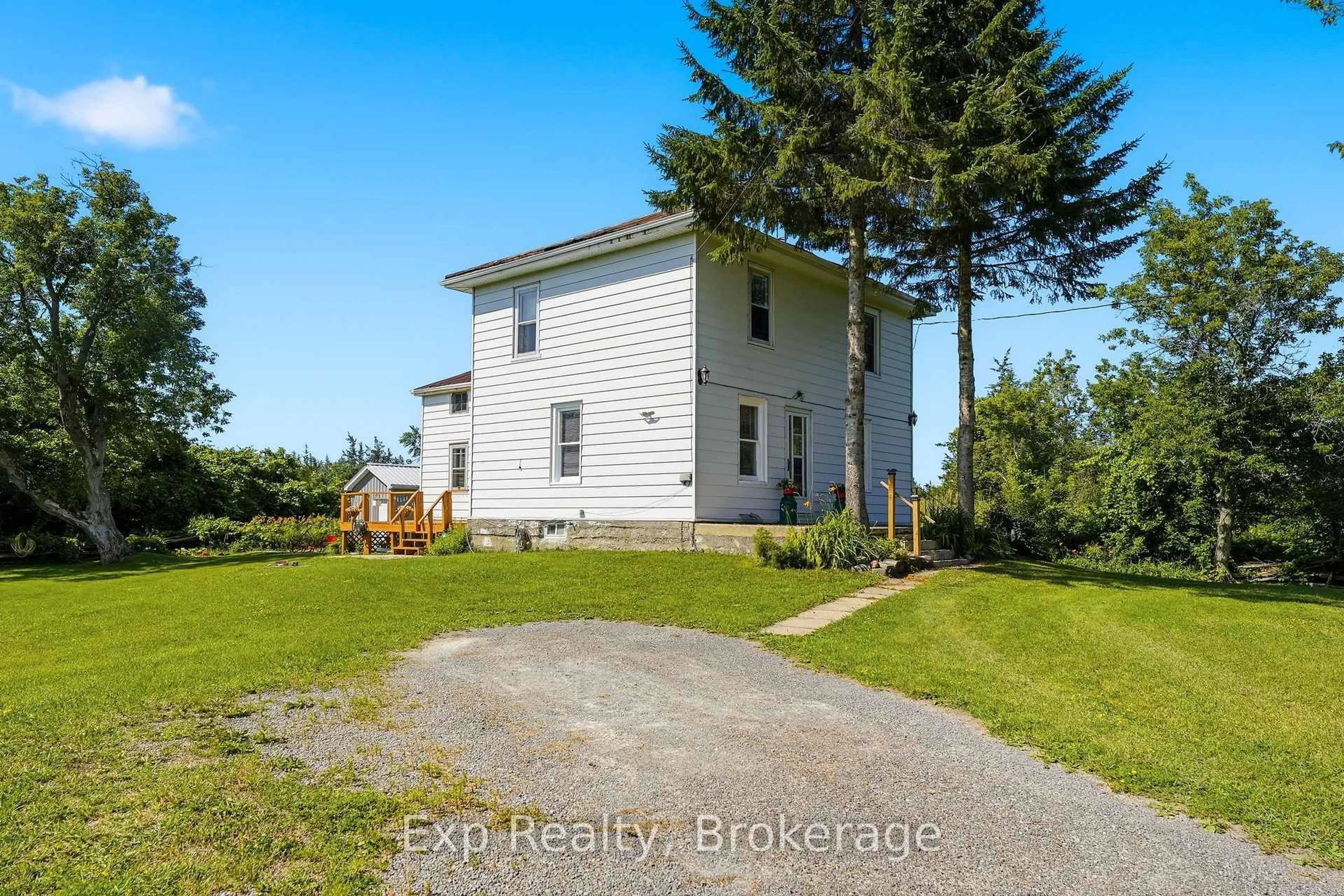 A pic from outside/outdoor area/front of a property/back of a property/a pic from drone, building for 210 McCullough Rd, Shannonville Ontario K0K 2N0