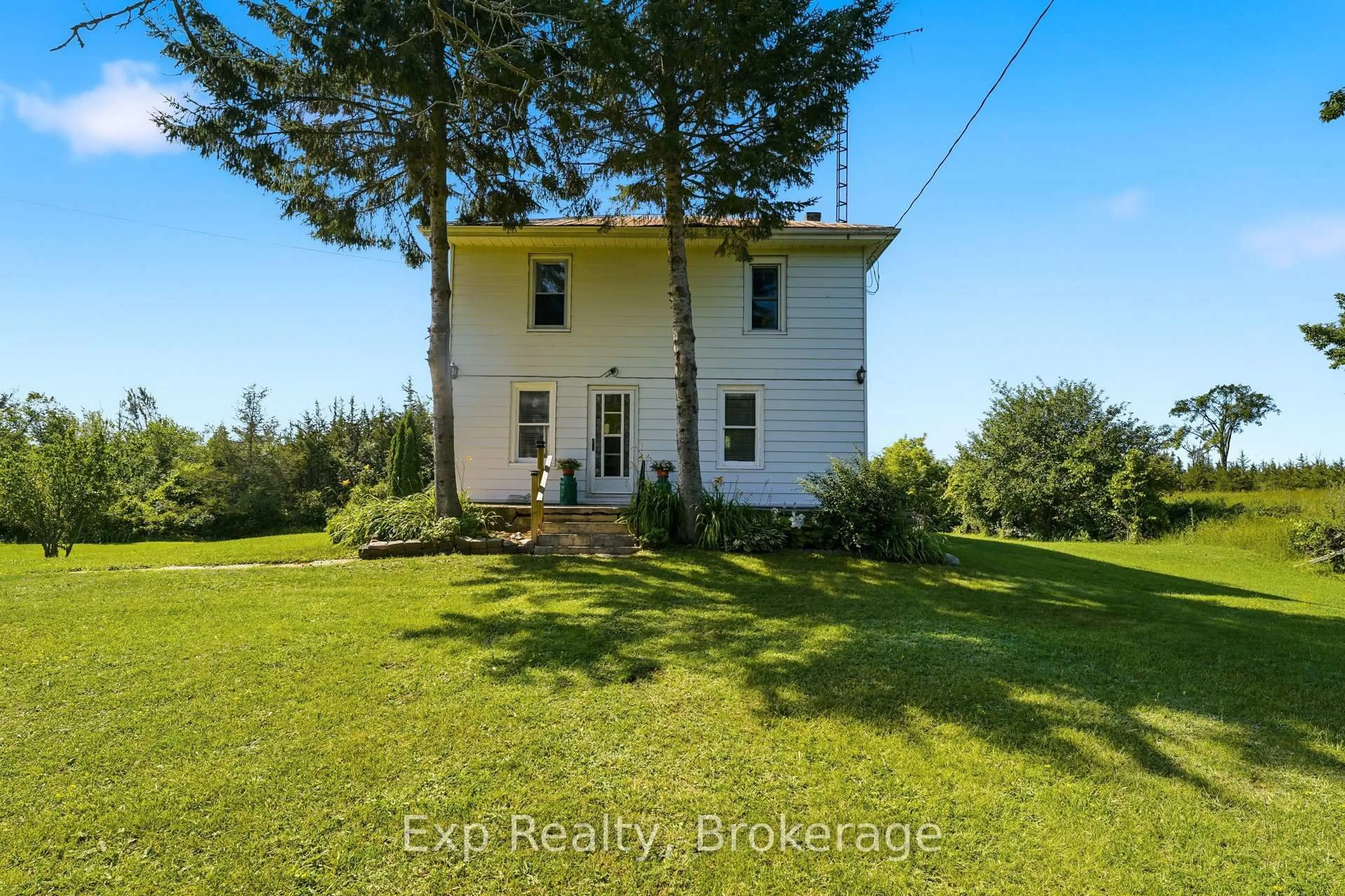 A pic from outside/outdoor area/front of a property/back of a property/a pic from drone, water/lake/river/ocean view for 210 McCullough Rd, Shannonville Ontario K0K 2N0