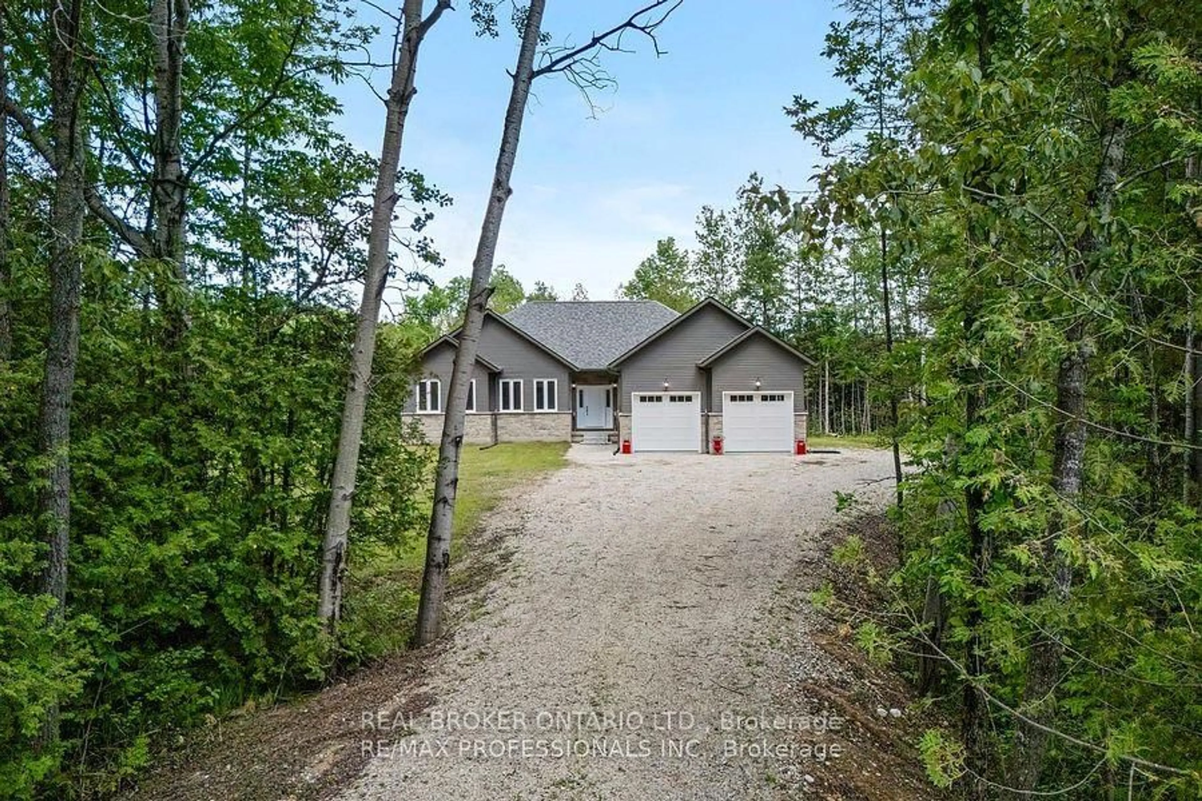 A pic from outside/outdoor area/front of a property/back of a property/a pic from drone, unknown for 734565 West Back Line, Grey Highlands Ontario N0C 1H0