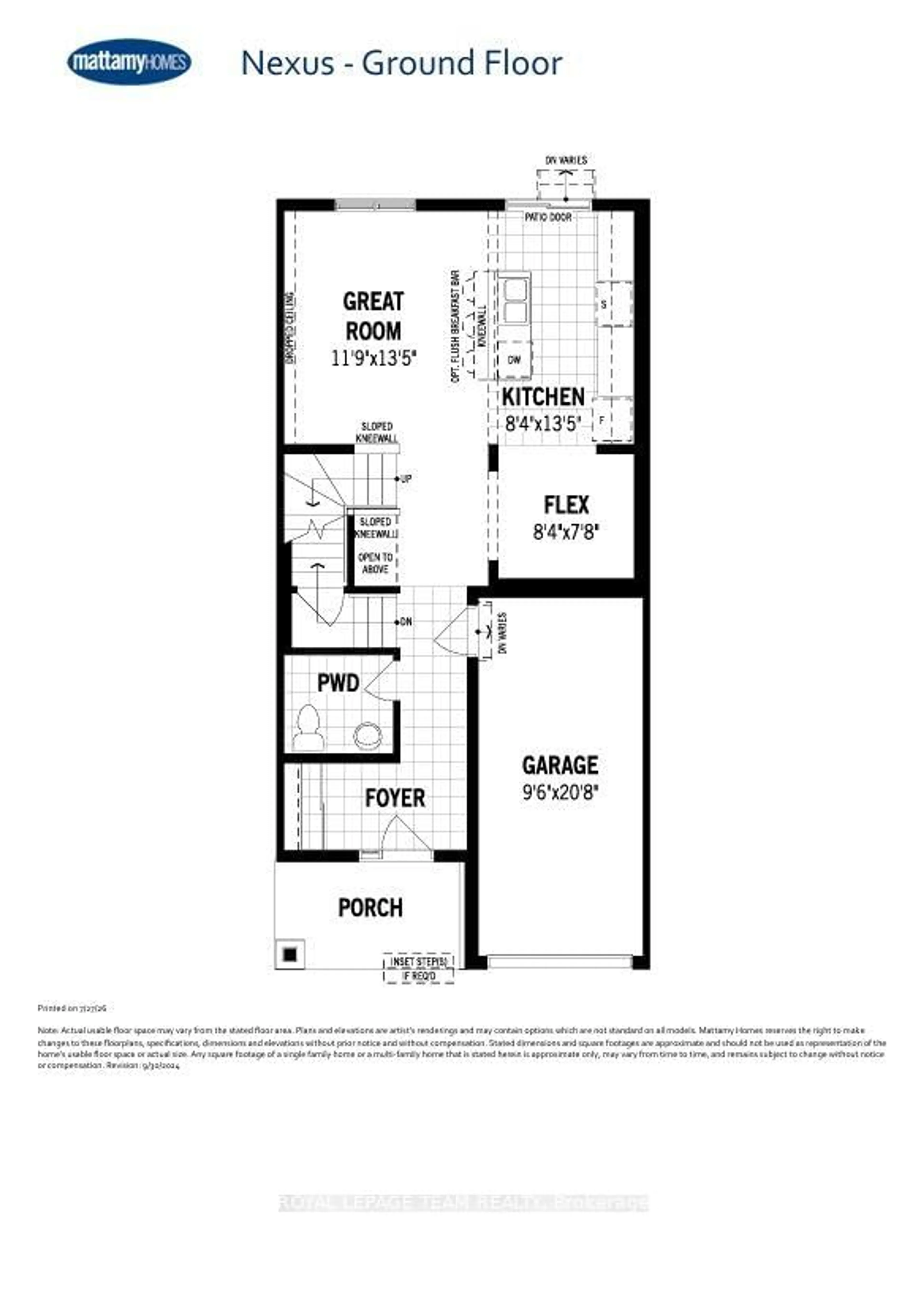 Floor plan for 3047 Weecay Circ, Kanata Ontario K2W 0R2