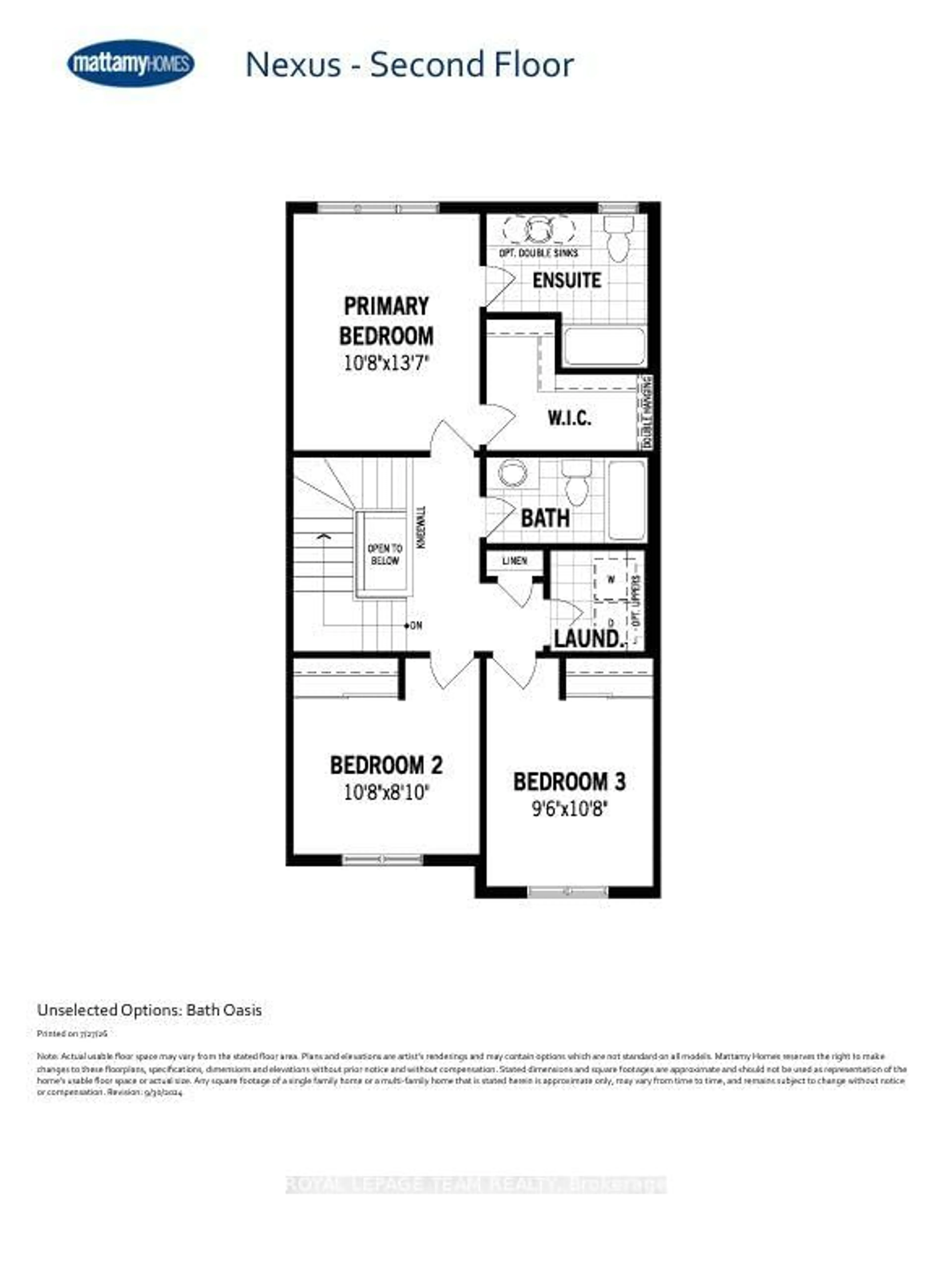 Floor plan for 3047 Weecay Circ, Kanata Ontario K2W 0R2