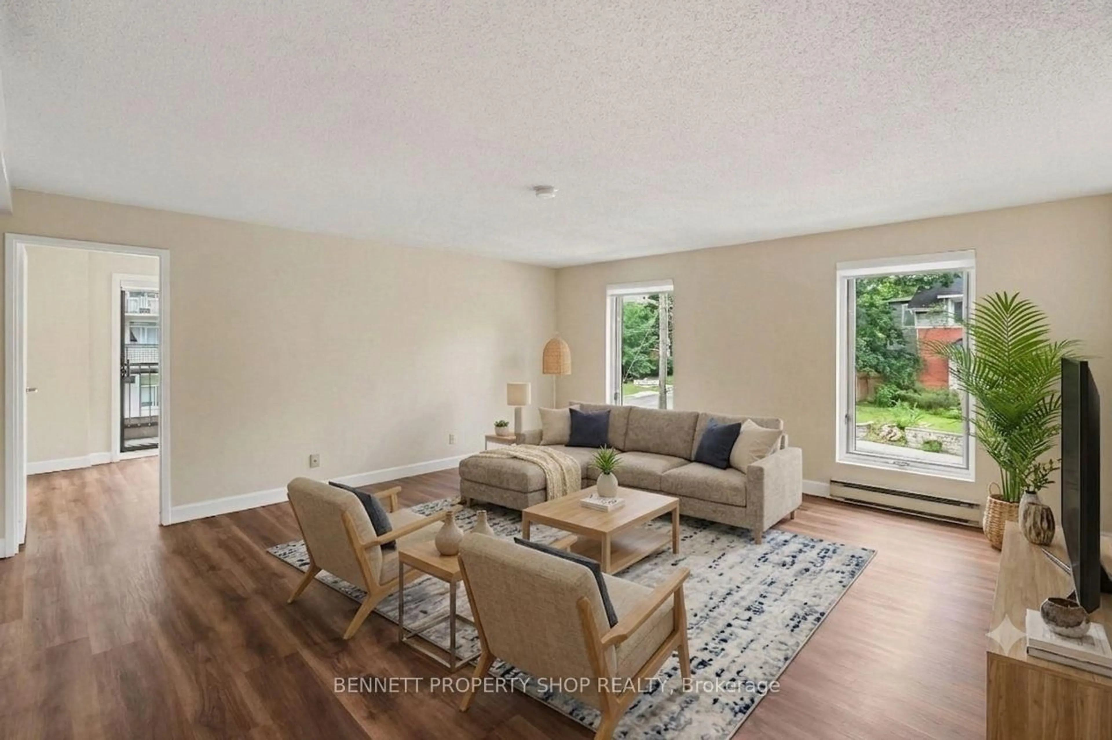 Living room with furniture, unknown for 100 Rideau Terr #3B, Ottawa Ontario K1M 0Z2