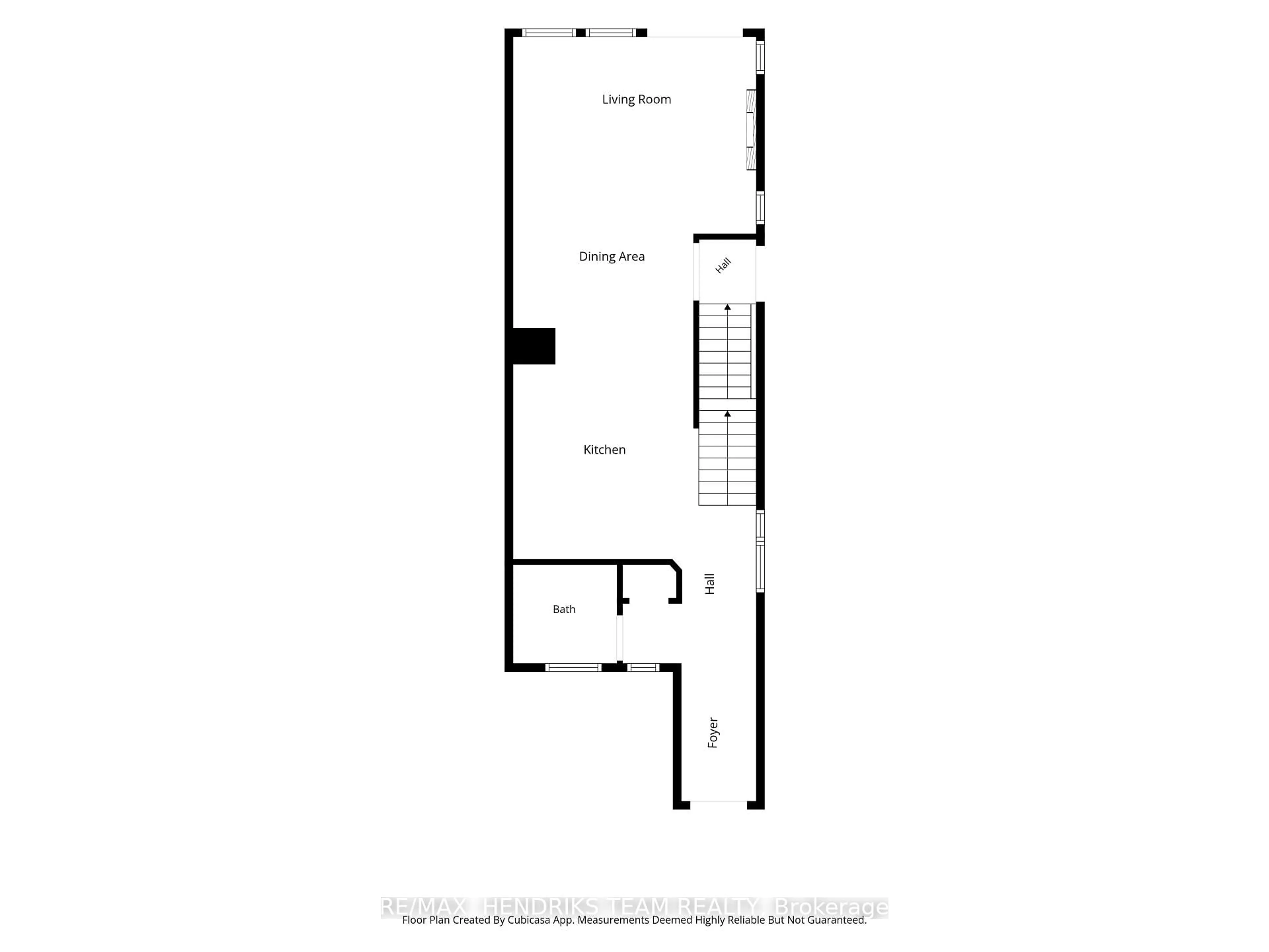 Floor plan for 102 Broadway Ave, St. Catharines Ontario L2M 1M8