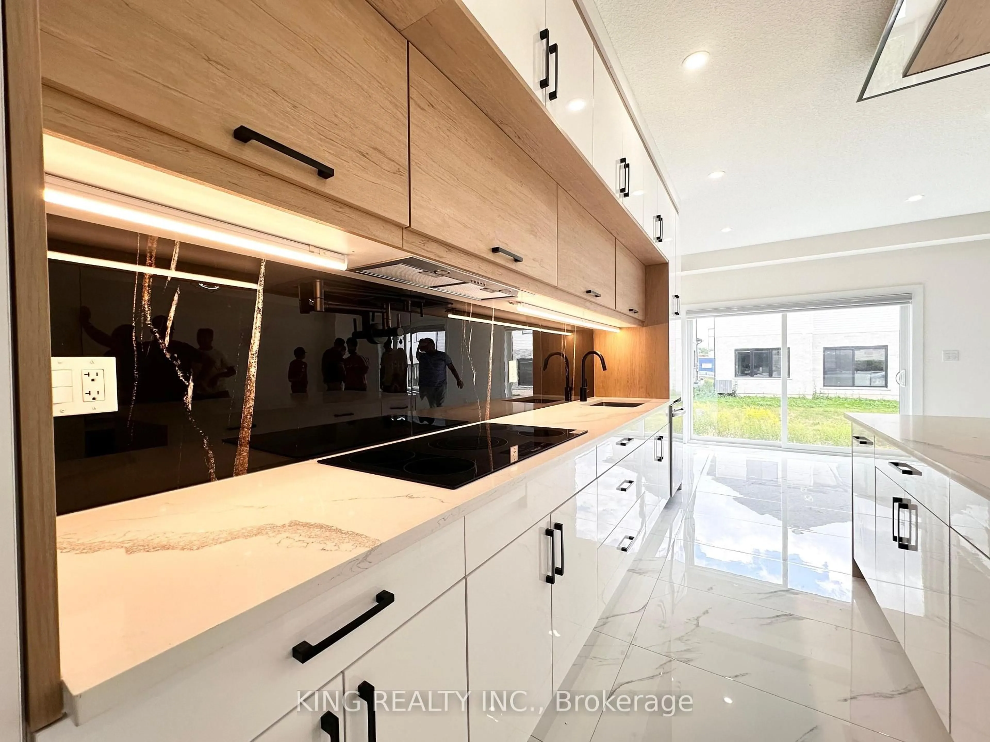 Contemporary kitchen, ceramic/tile floor for 1156 HONEYWOOD DR. Dr #Lot 141, London South Ontario N6M 1E8
