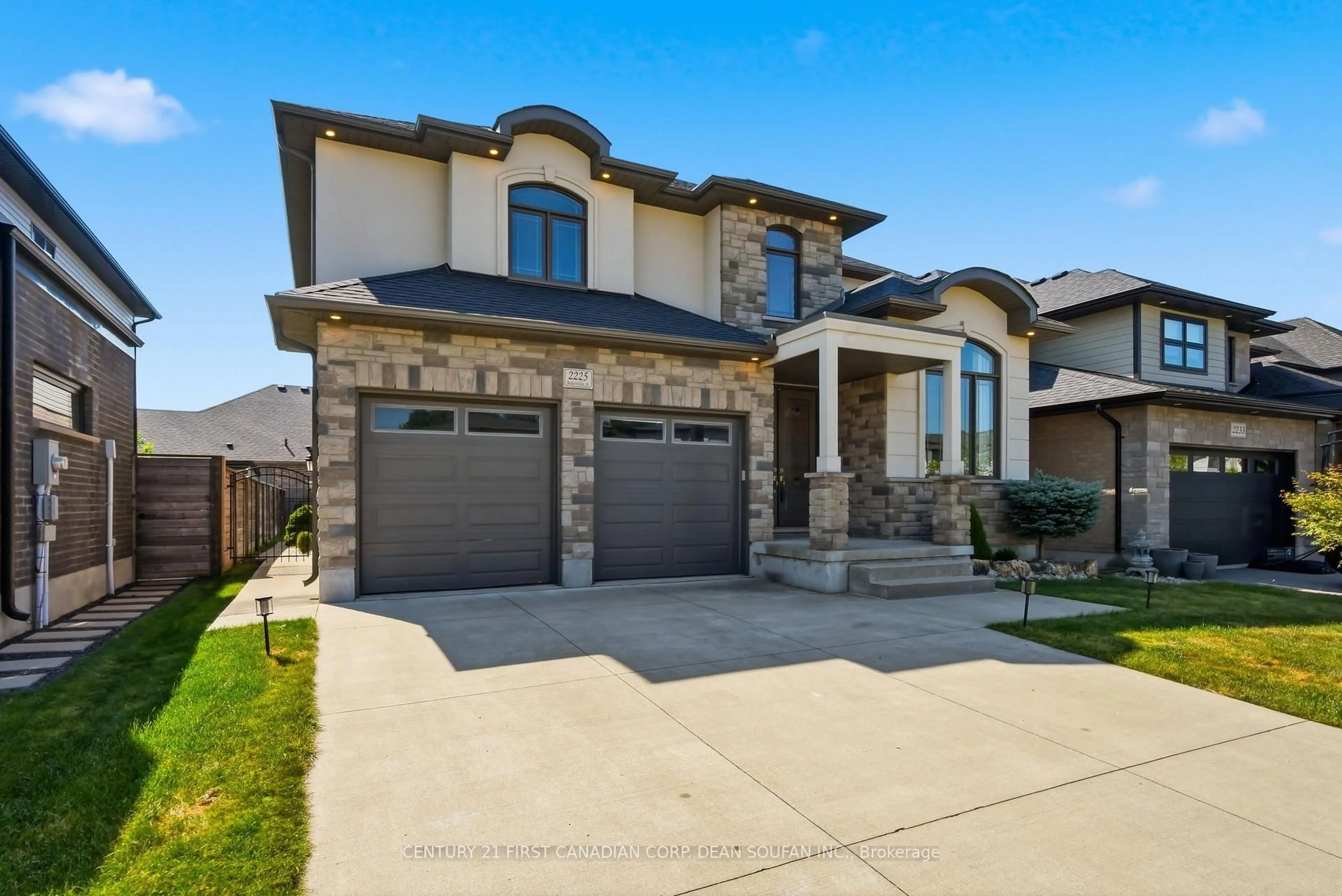 Home with brick exterior material, street for 2225 Bakervilla St, London South Ontario N6P 0E5