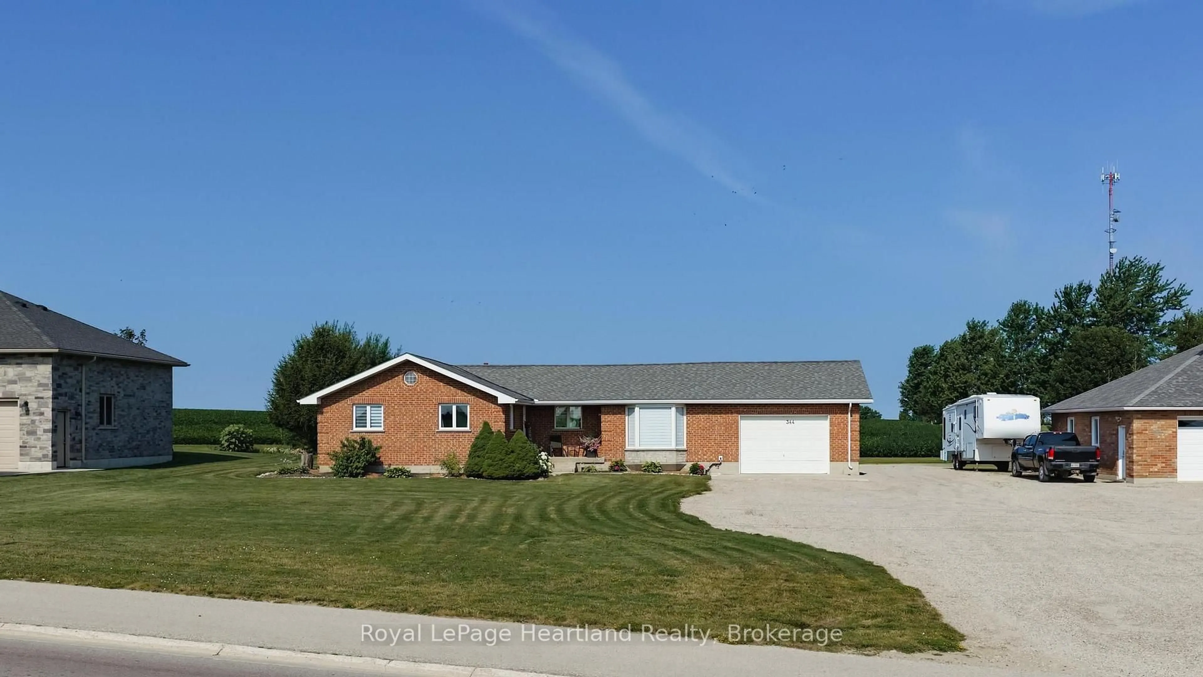 Home with brick exterior material, street for 344 Albert St, Central Huron Ontario N0M 1L0