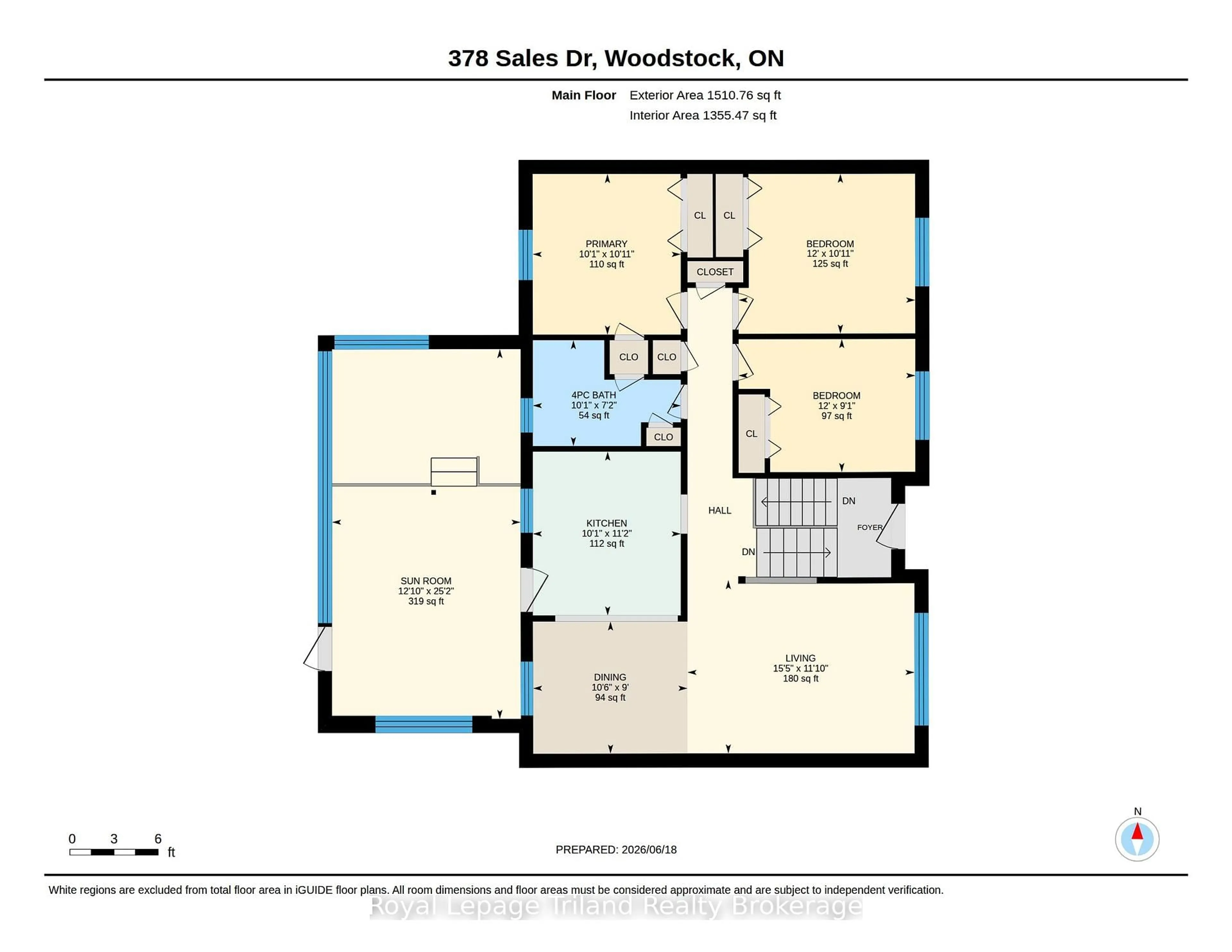 Floor plan for 378 Sales Dr, Woodstock Ontario N4S 8K3