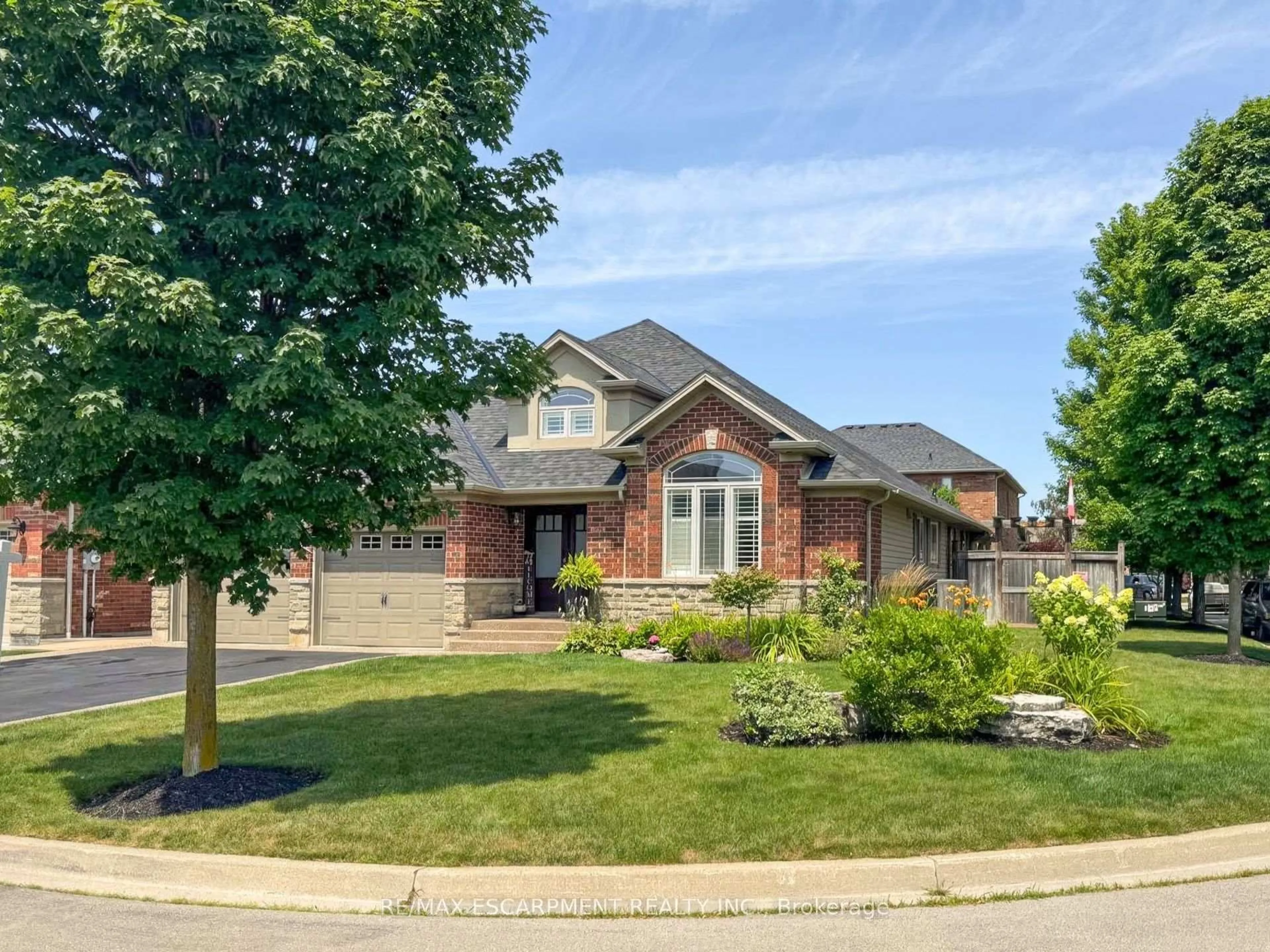 Home with brick exterior material, street for 27 Carver Dr, Hamilton Ontario L0R 1C0