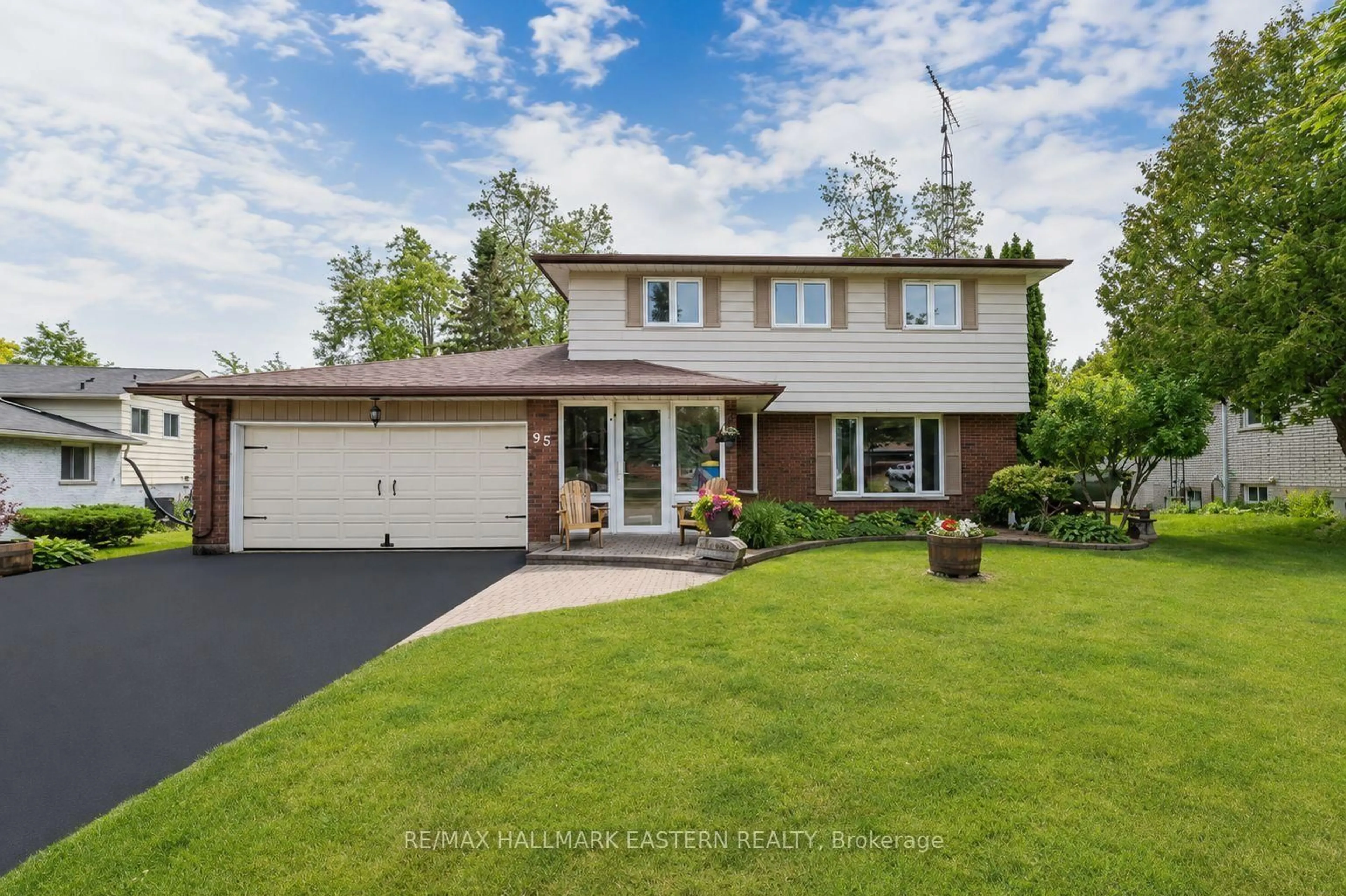 Home with brick exterior material, street for 95 Centennial Dr, Port Hope Ontario L1A 3X3