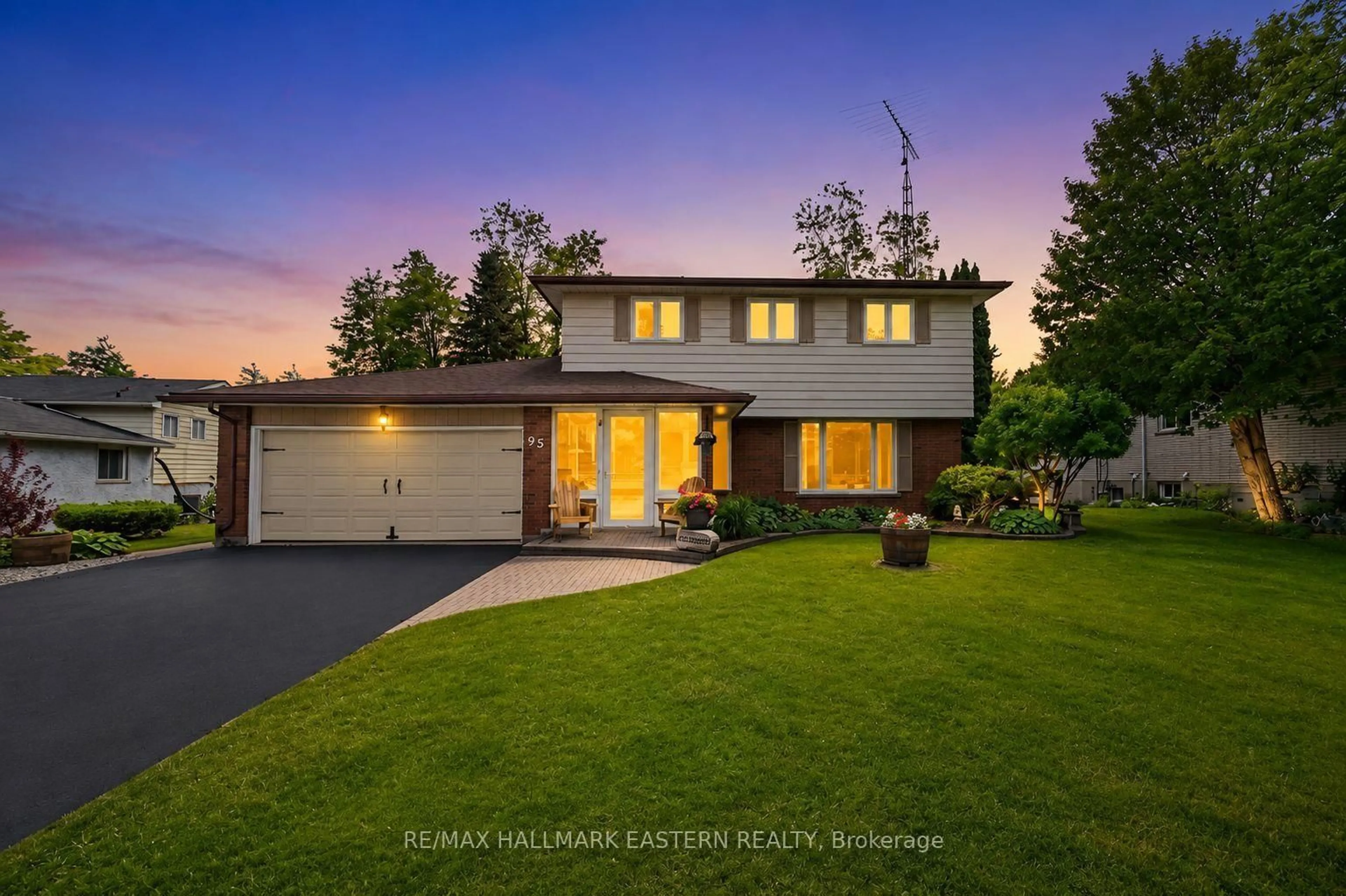 Home with brick exterior material, street for 95 Centennial Dr, Port Hope Ontario L1A 3X3