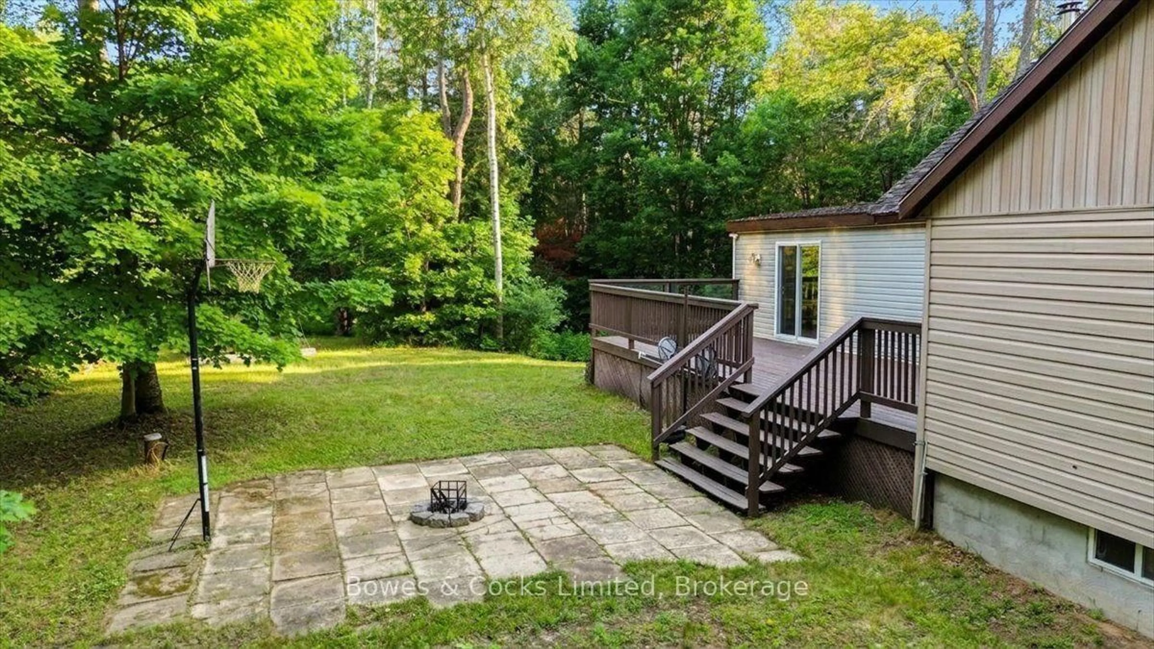 Patio, forest/trees view for 3196 Old Hastings Rd, Coe Hill Ontario K0L 1P0