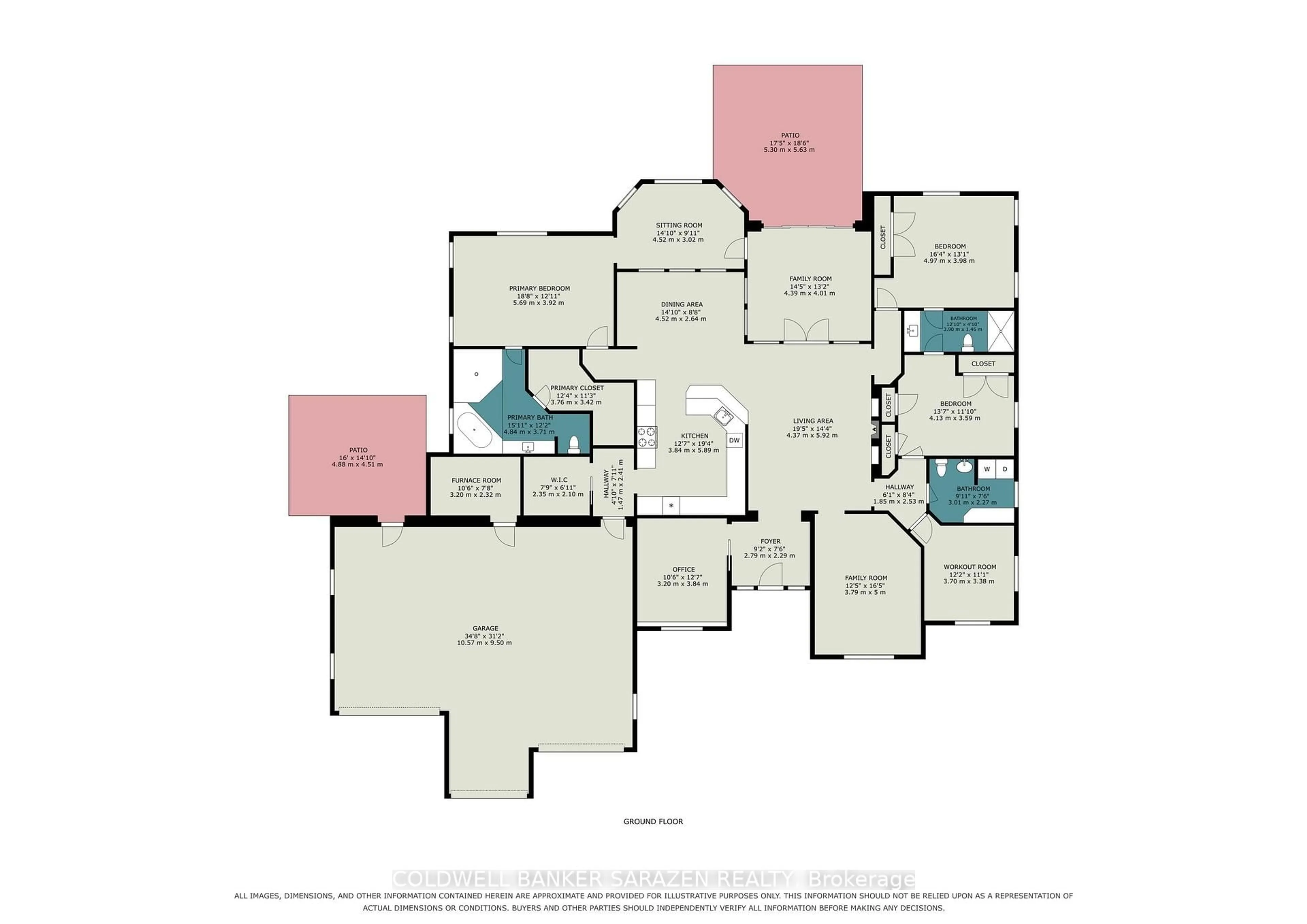 Floor plan for 1159 Jamieson Lane, Renfrew Ontario K7V 3Z4