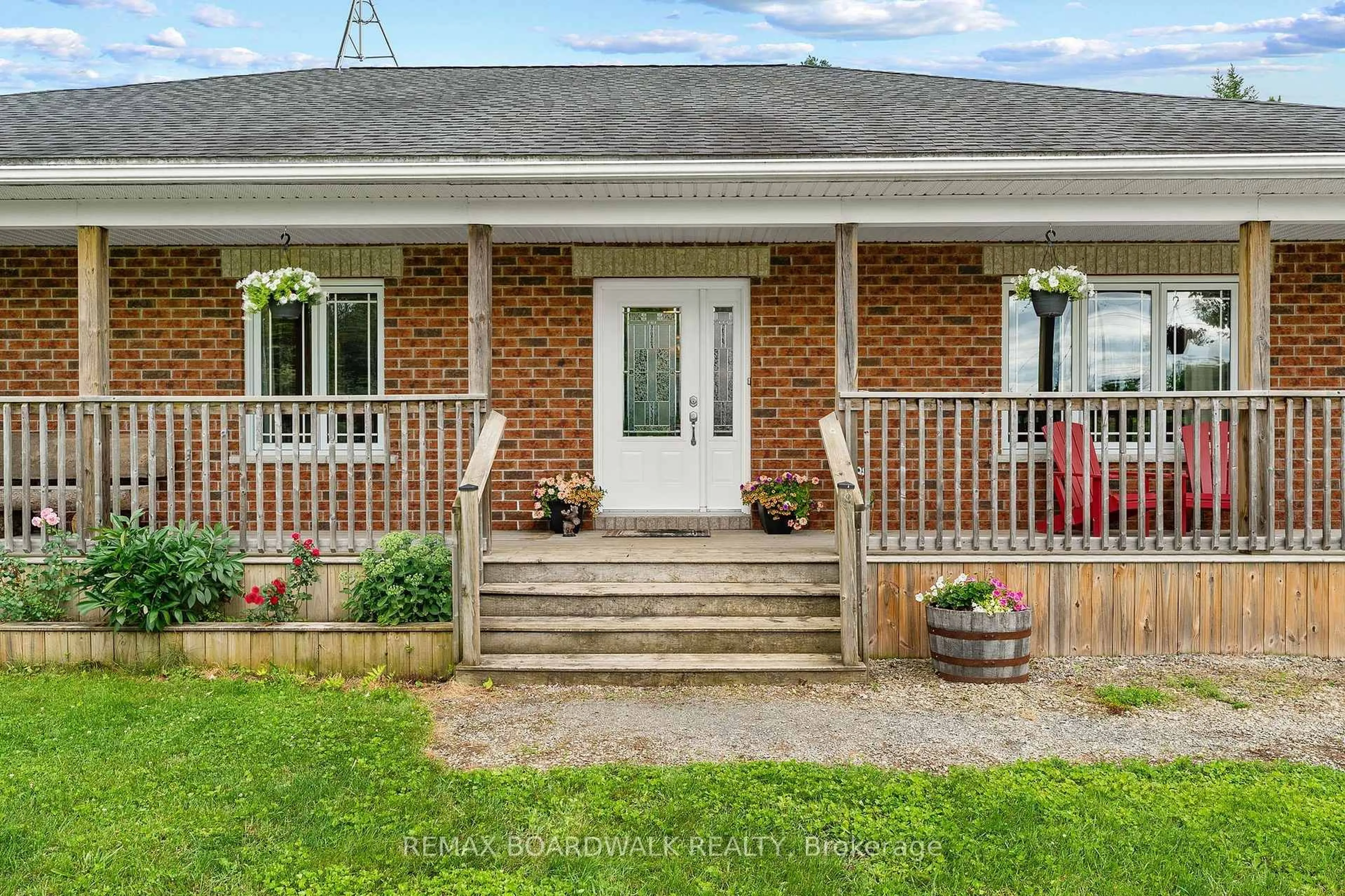 Home with brick exterior material, street for 11523 Harvey Rd, Augusta Ontario K0G 1R0