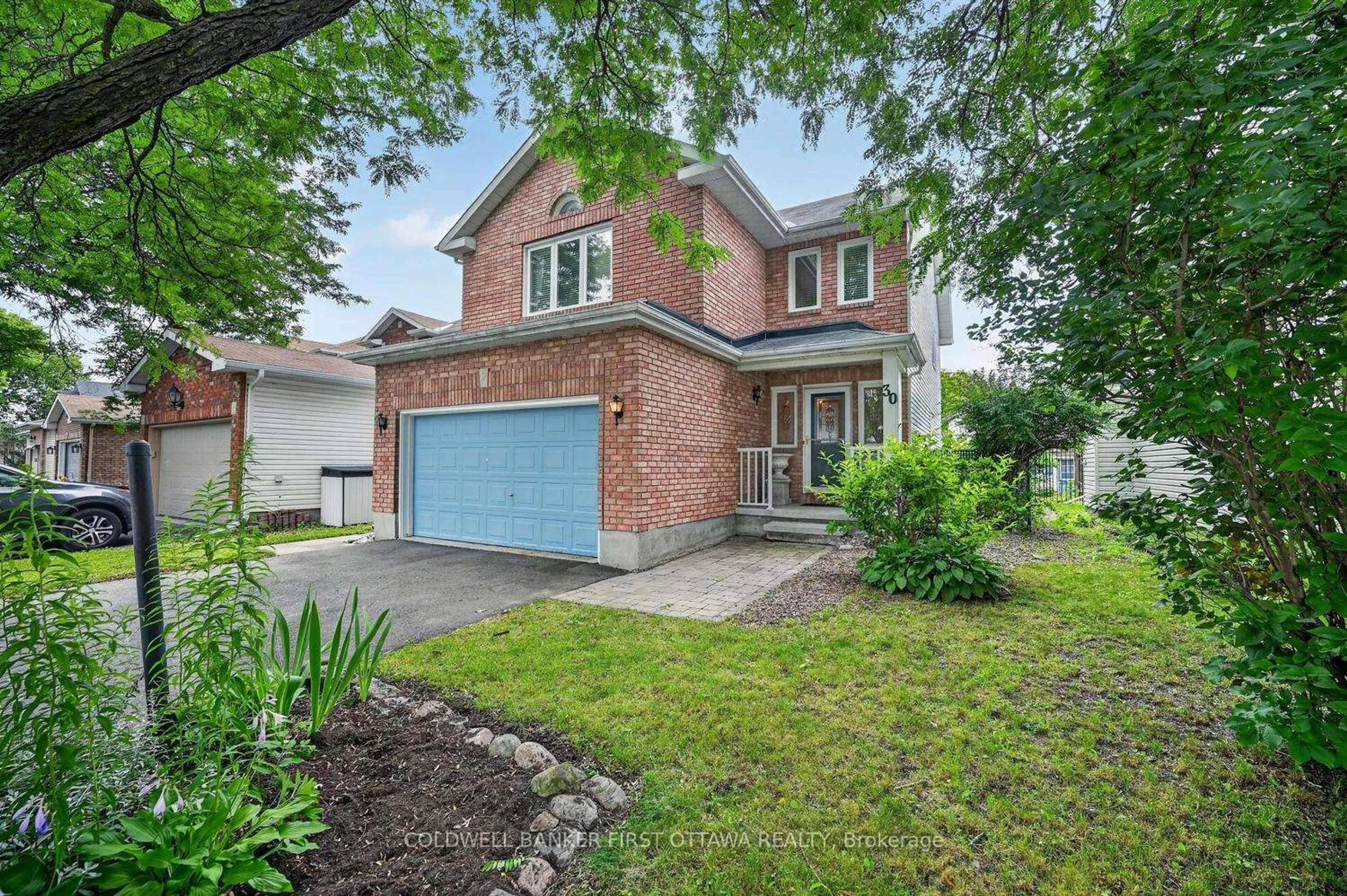 Home with brick exterior material, street for 30 Rideaucrest Dr, Ottawa Ontario K2G 6A4