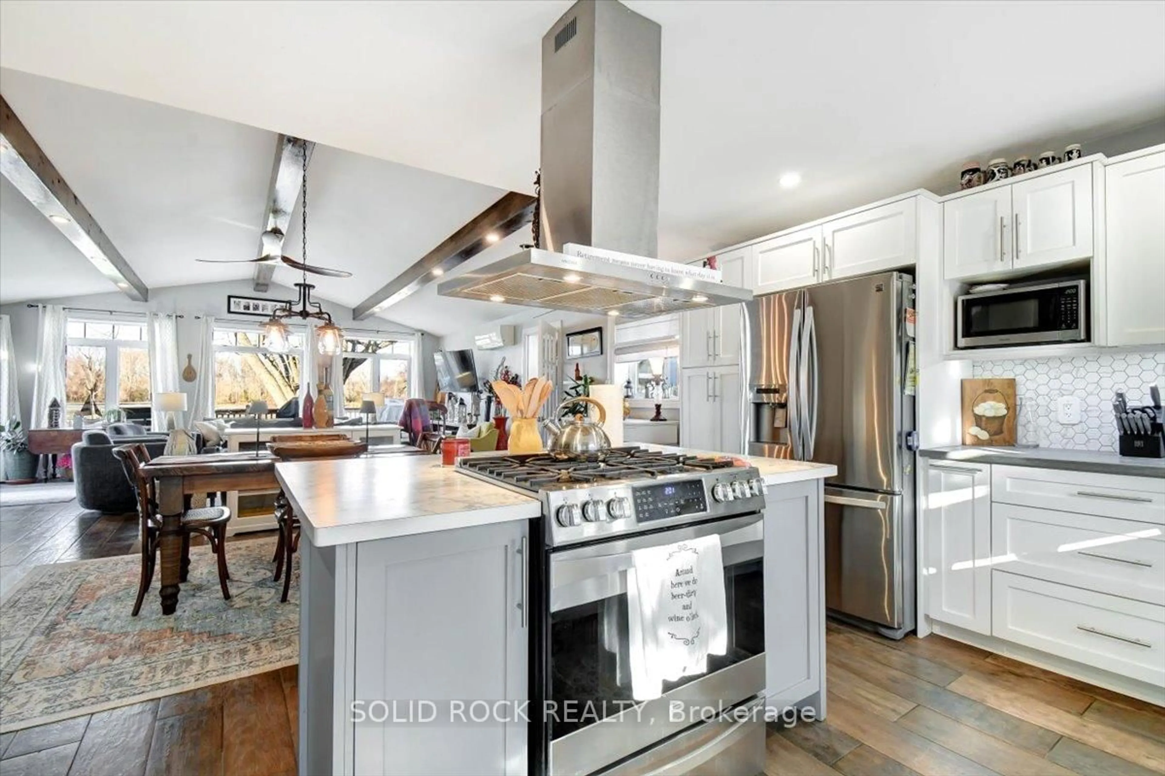 Open concept kitchen, unknown for 49 Cooke Armstrong Rd, Hastings Ontario K0K 2C0