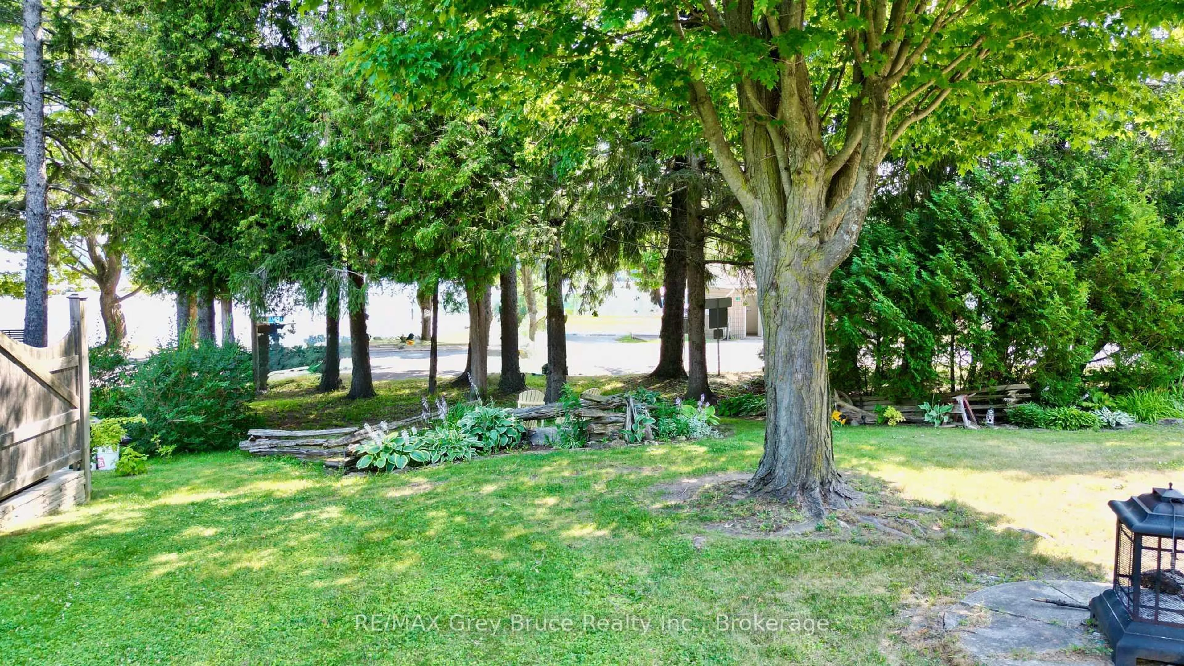Patio, water/lake/river/ocean view for 2 WEBSTER St, Northern Bruce Peninsula Ontario N0H 1W0