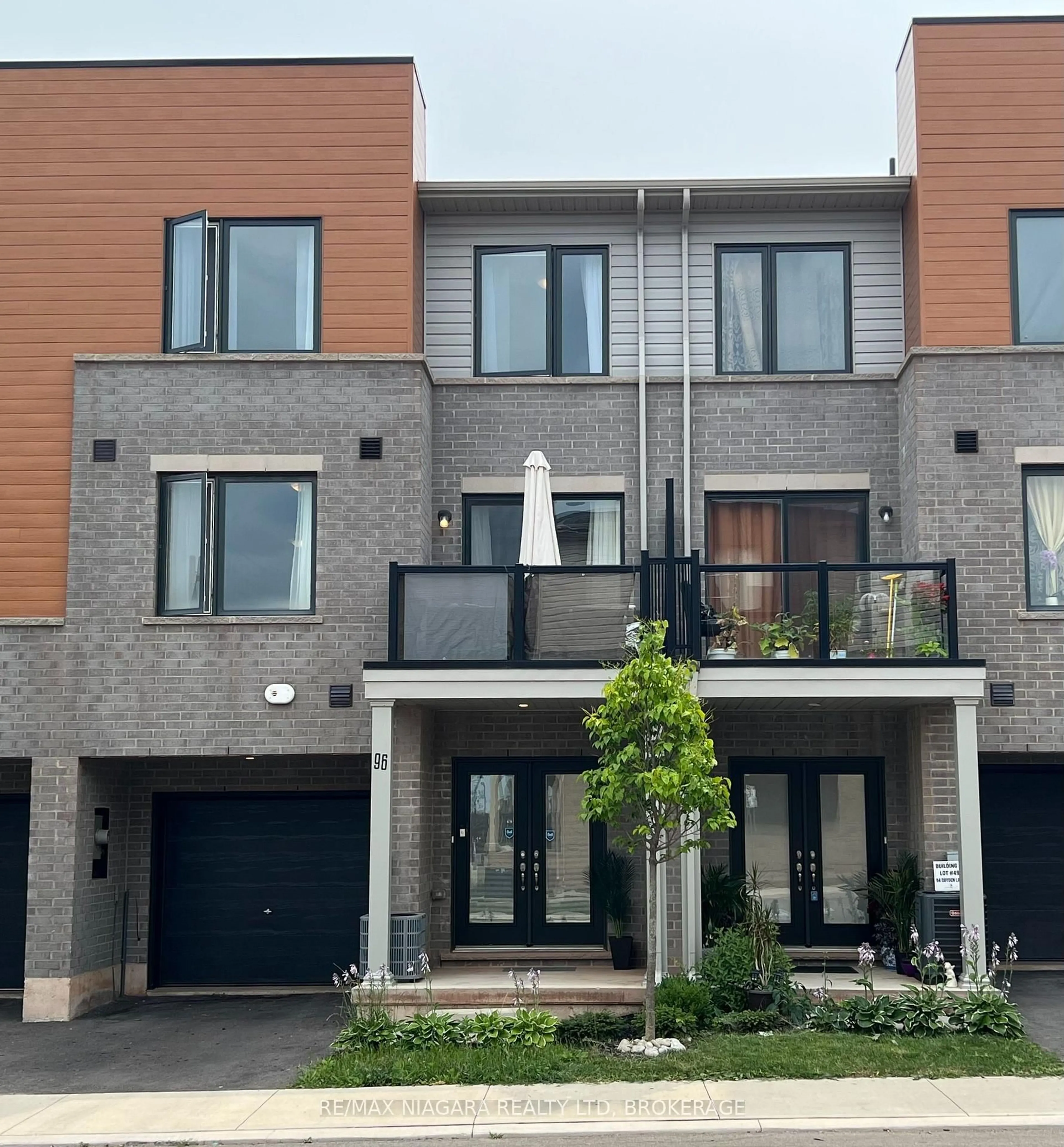 Home with brick exterior material, street for 96 Dryden Lane #48, Hamilton Ontario L8H 0B6